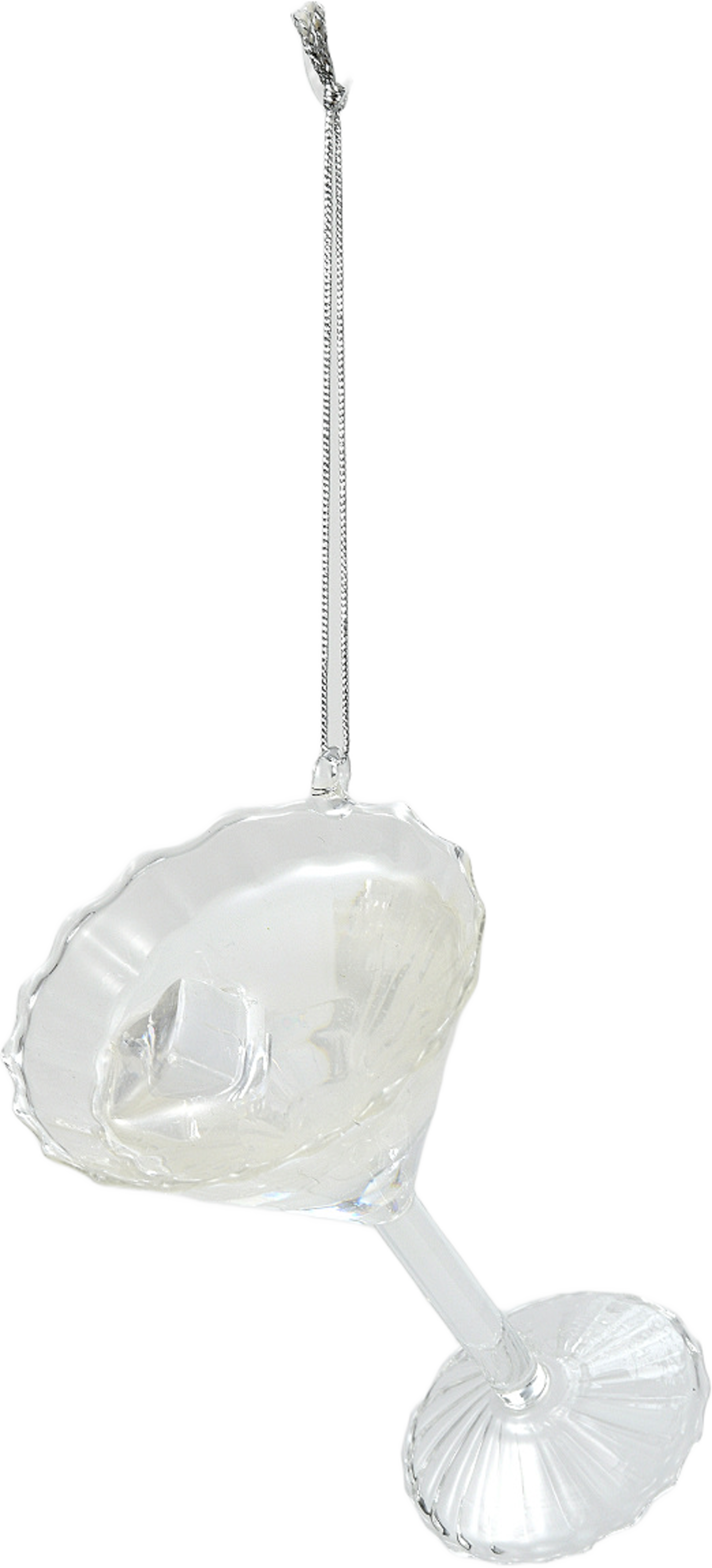 Julgranshänge i glas DRINK, från Åhléns Home, i färgen Transparent. Klicka för att öppna bilden i stort format
