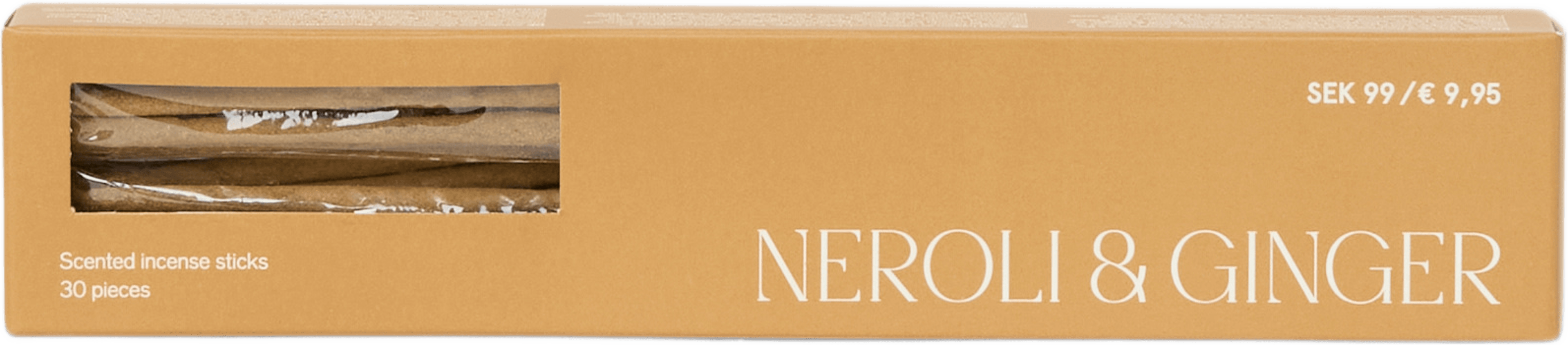Rökelse refill Neroli & Ginger, 30-pack, från Åhléns Home, i färgen Amber. Klicka för att öppna bilden i stort format