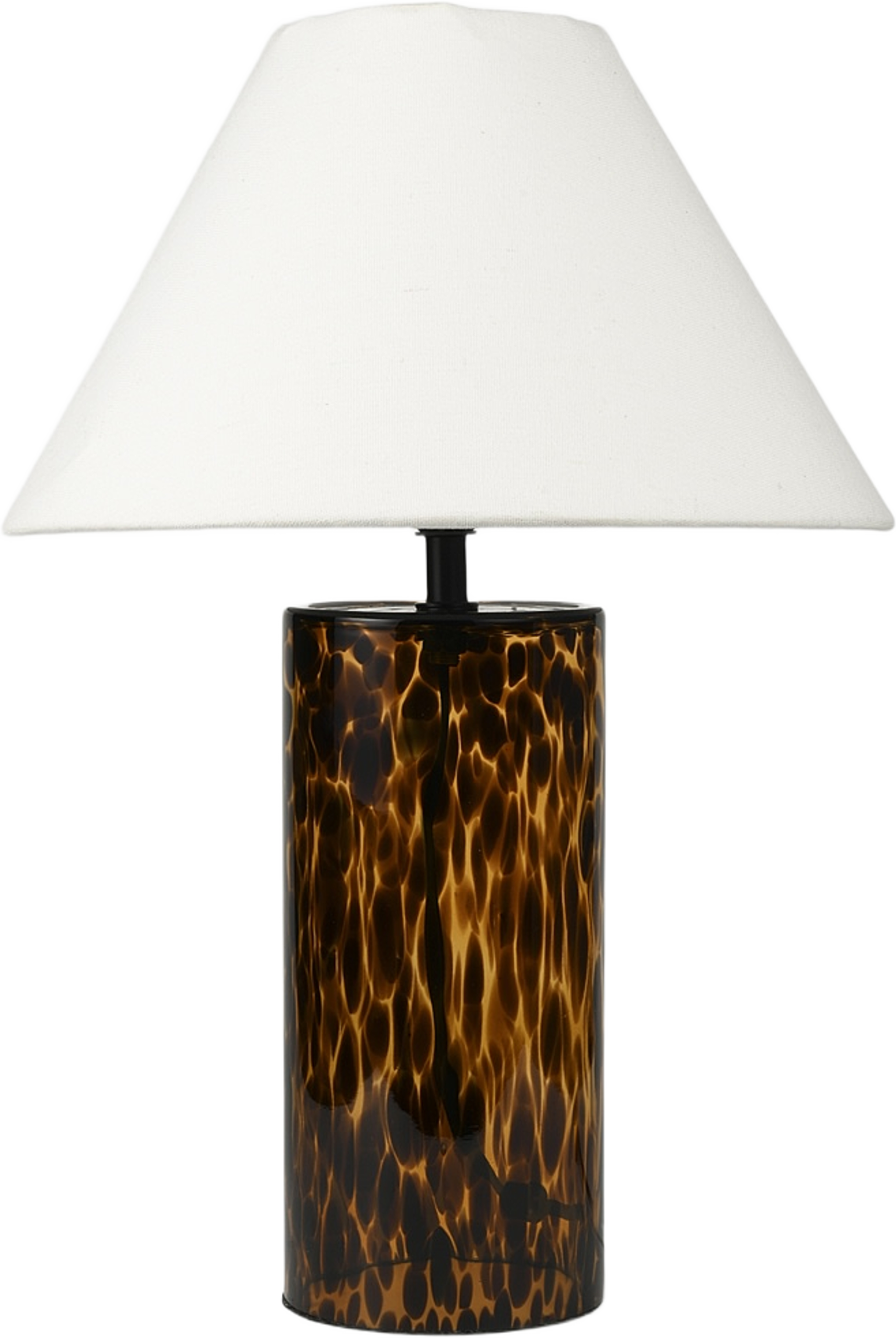 Bordslampa LEO, från Åhléns Home, i färgen Brown. Klicka för att öppna bilden i stort format