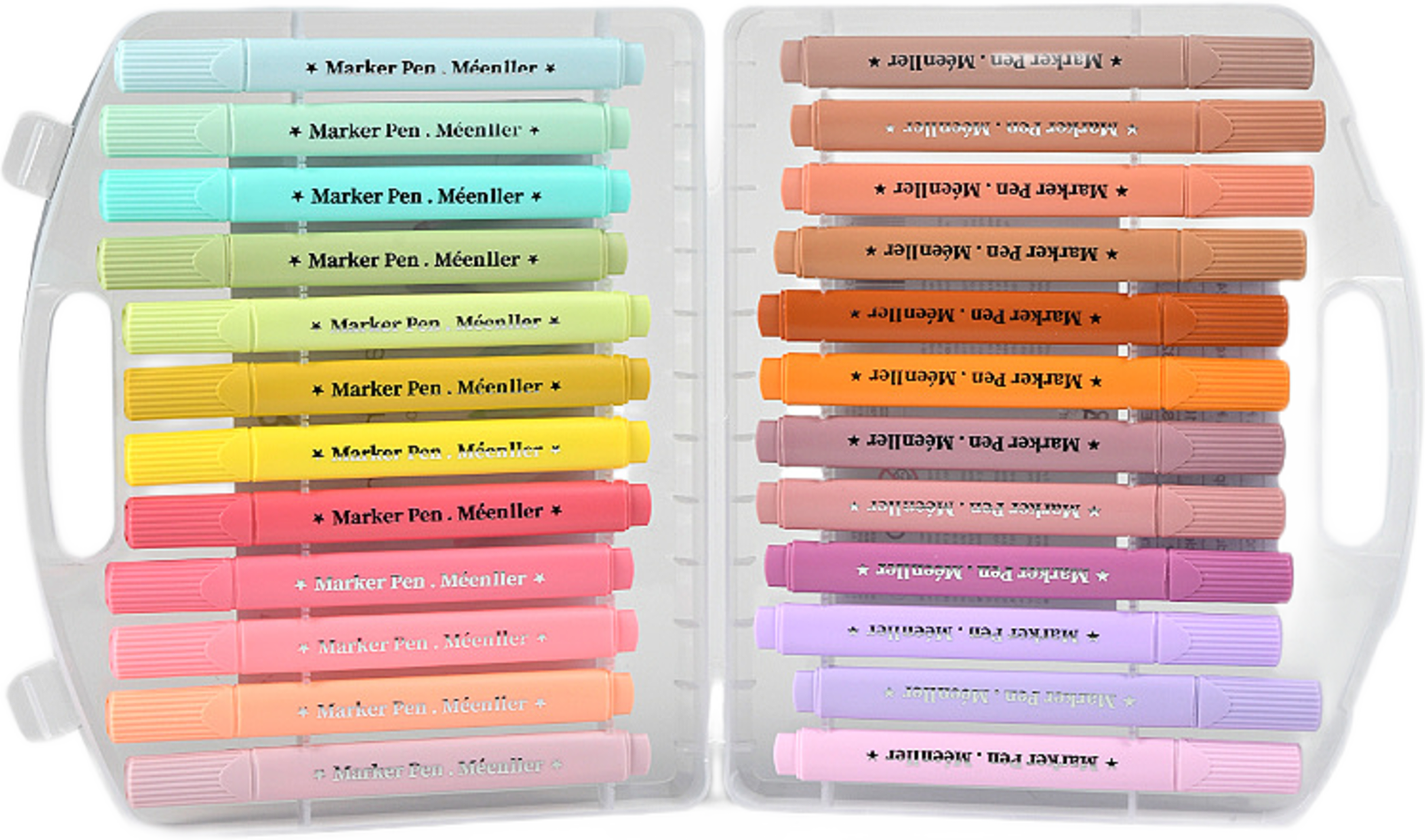 Tuschpennor, 24-pack, från Å KIDS, i färgen Pastel. Klicka för att öppna bilden i stort format