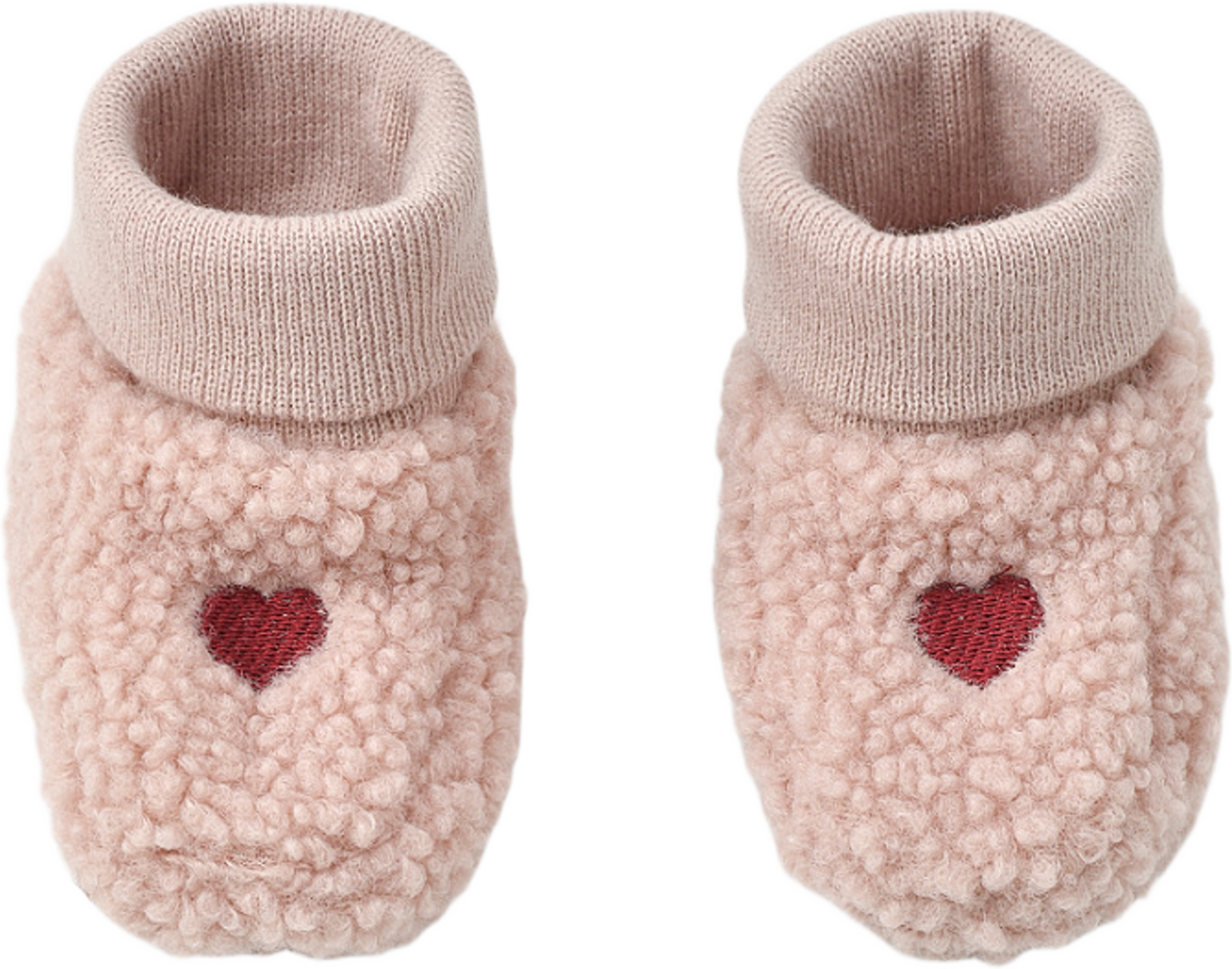 Tossor i fleece HARRI, från RIKIKI, i färgen Pink. Klicka för att öppna bilden i stort format