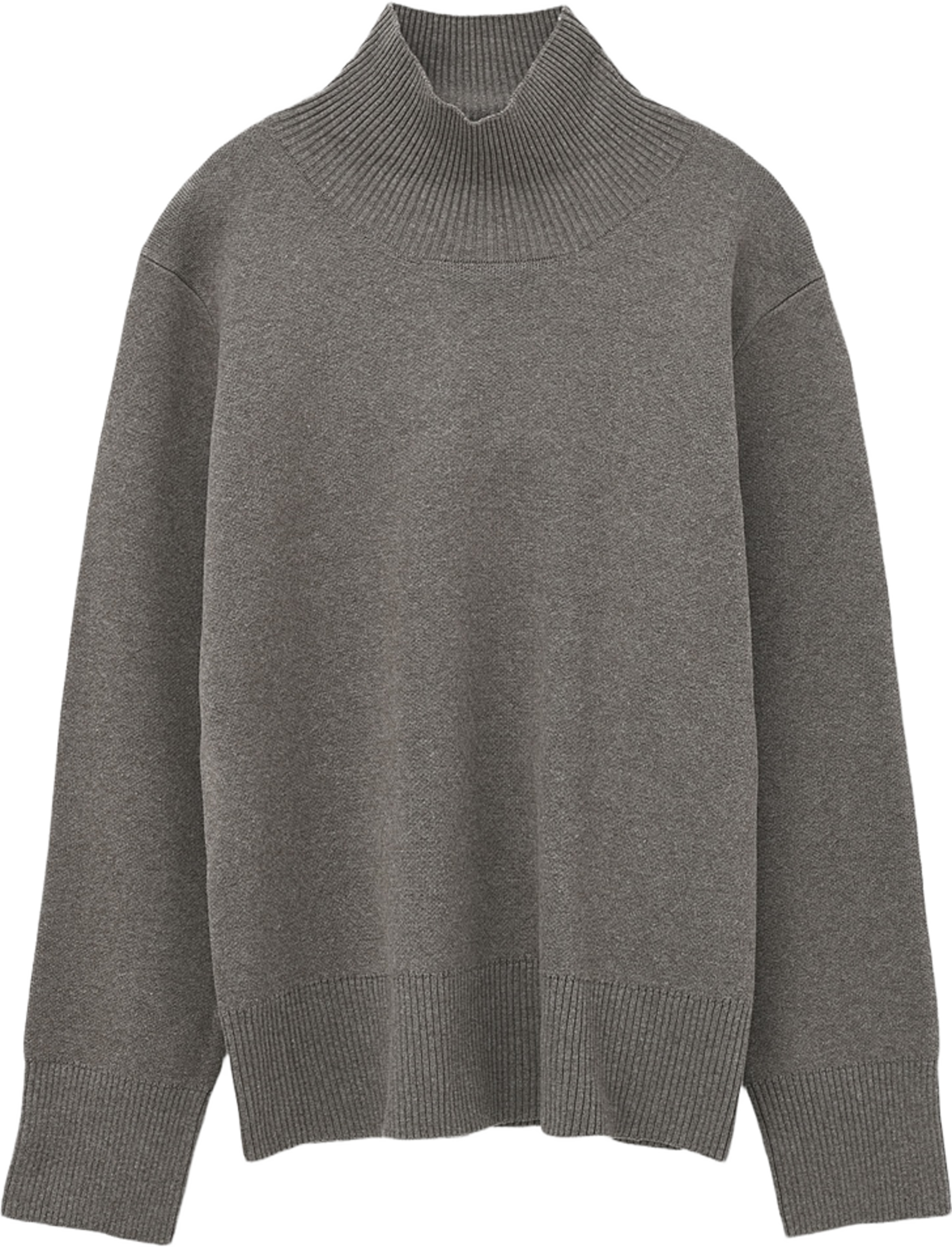 Jumper med hög krage AGDA, från Å WOMAN, i färgen Mole Mel. Klicka för att öppna bilden i stort format