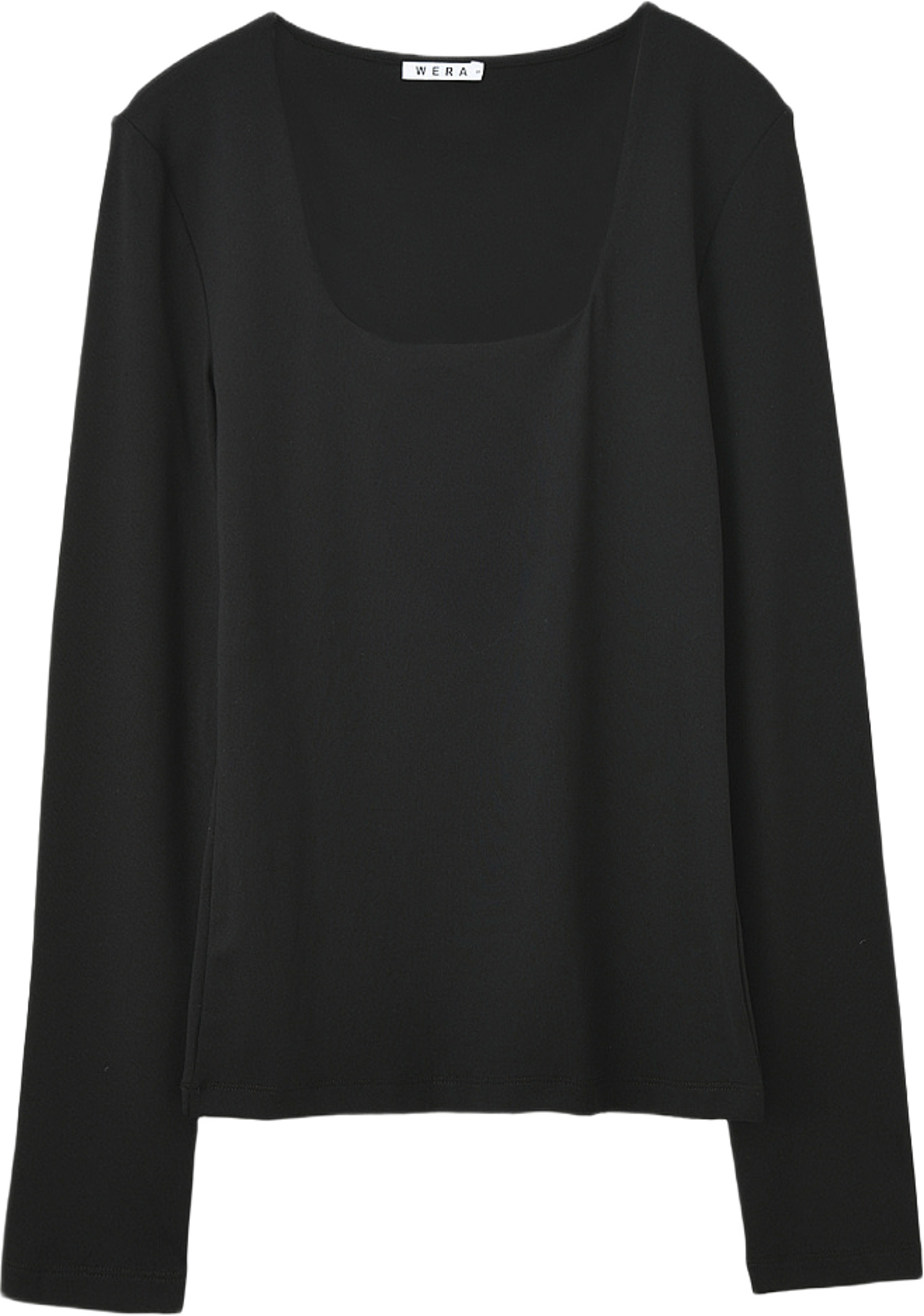 Långärmad t-shirt BOEL, från Wera, i färgen Black. Klicka för att öppna bilden i stort format