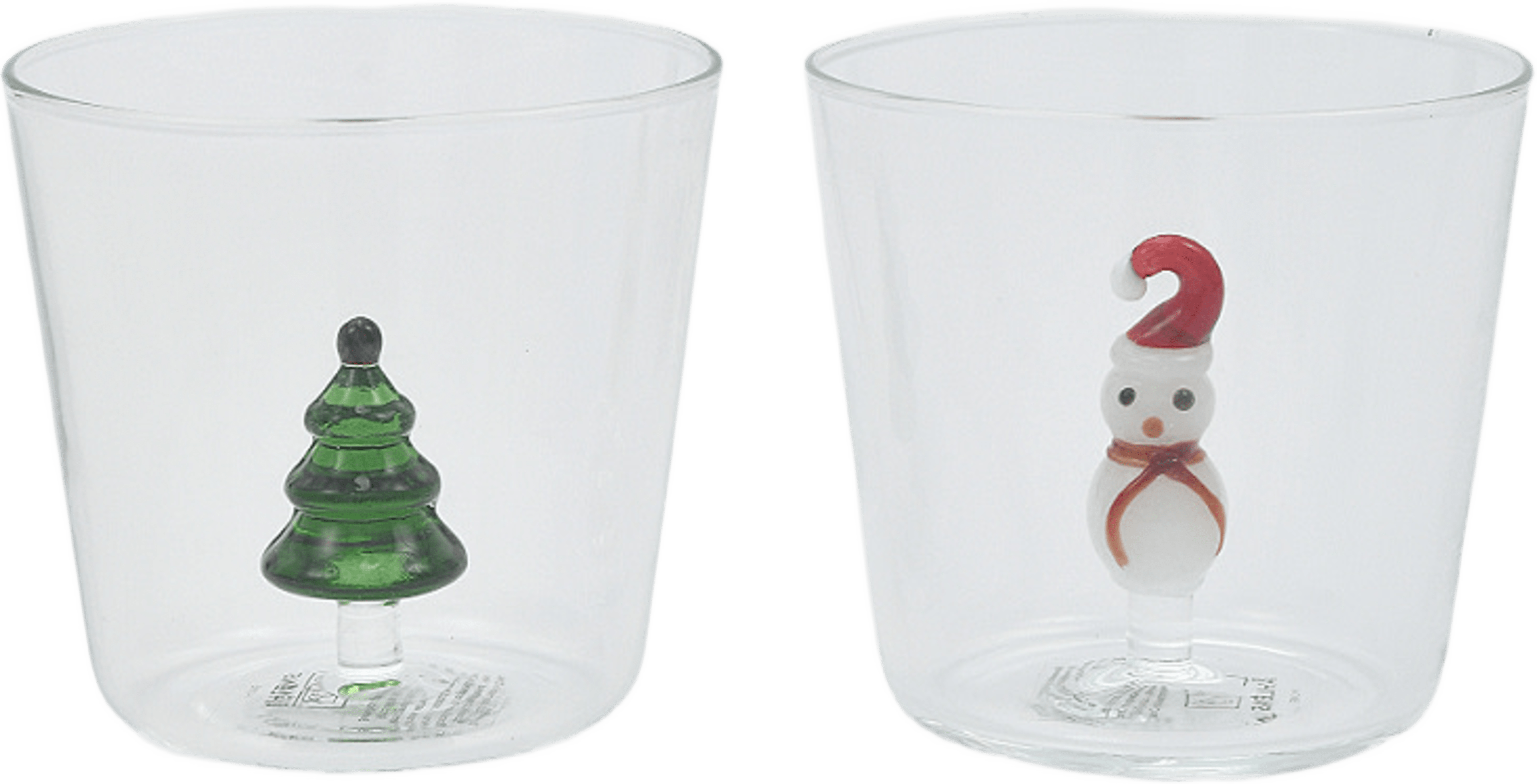 Tumbler DECO 30 cl, 2-pack, från Åhléns Home, i färgen Green/White. Klicka för att öppna bilden i stort format