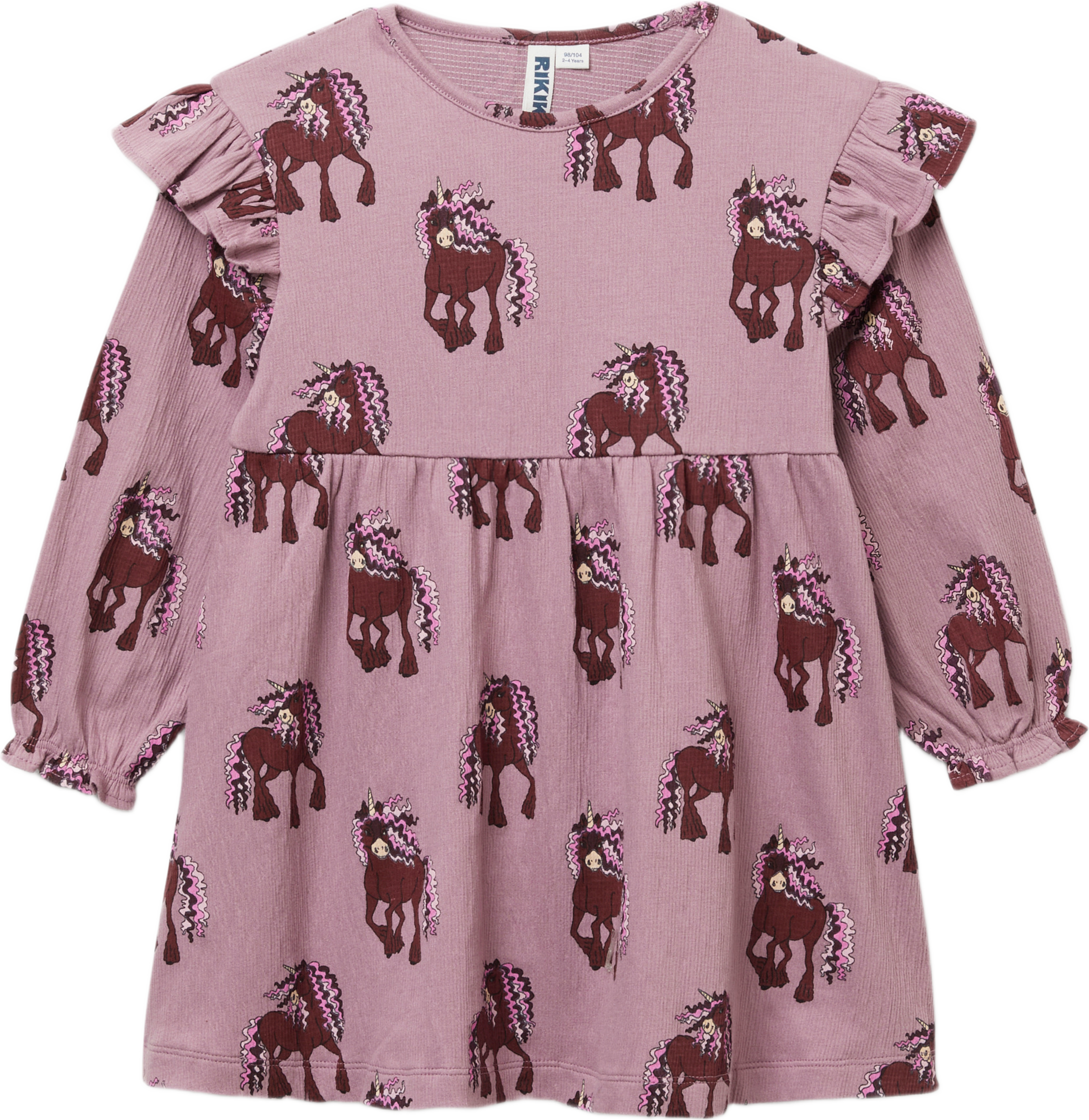 Klänning JOSEPHINE, från RIKIKI, i färgen Unicorn. Klicka för att öppna bilden i stort format