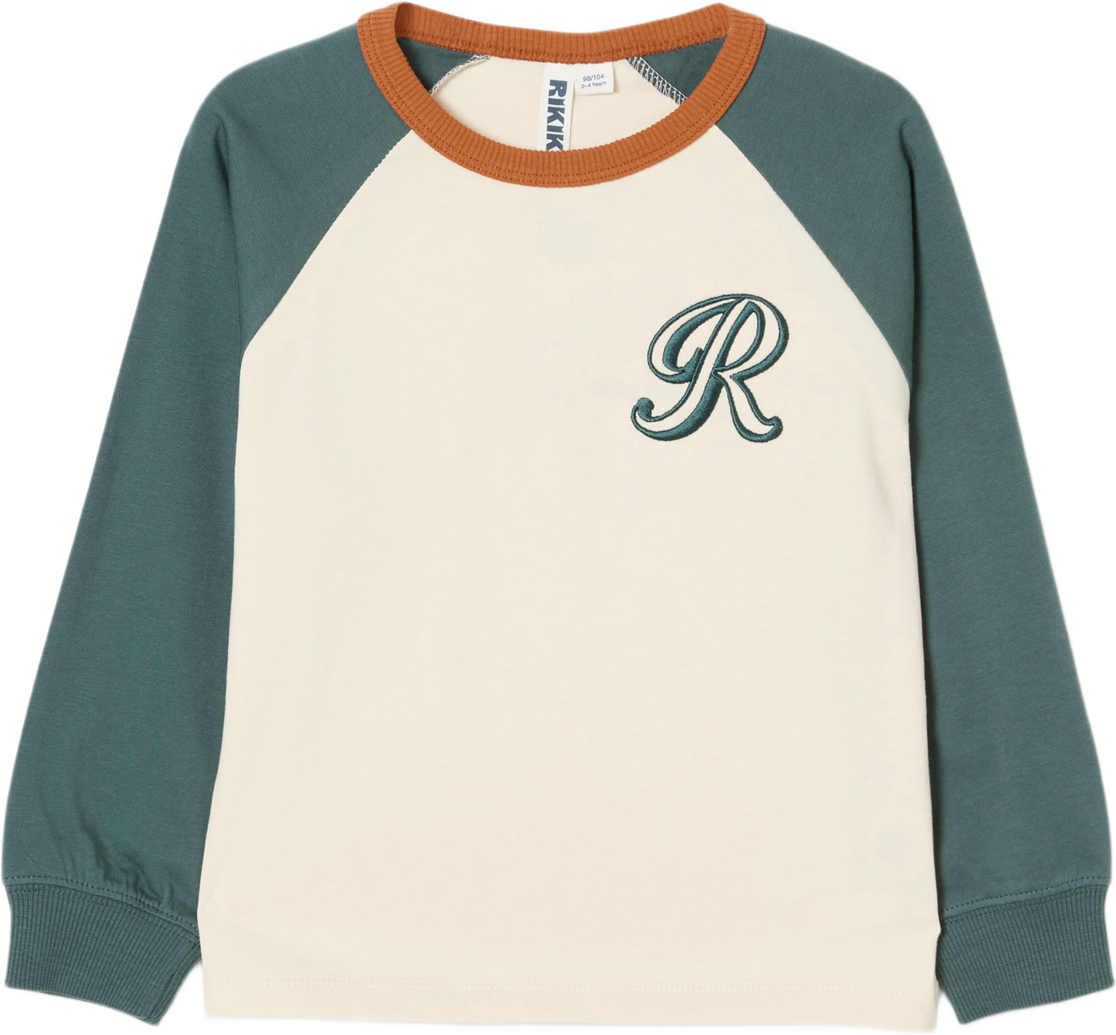 Långärmad t-shirt HUGO, från RIKIKI, i färgen Green. Klicka för att öppna bilden i stort format