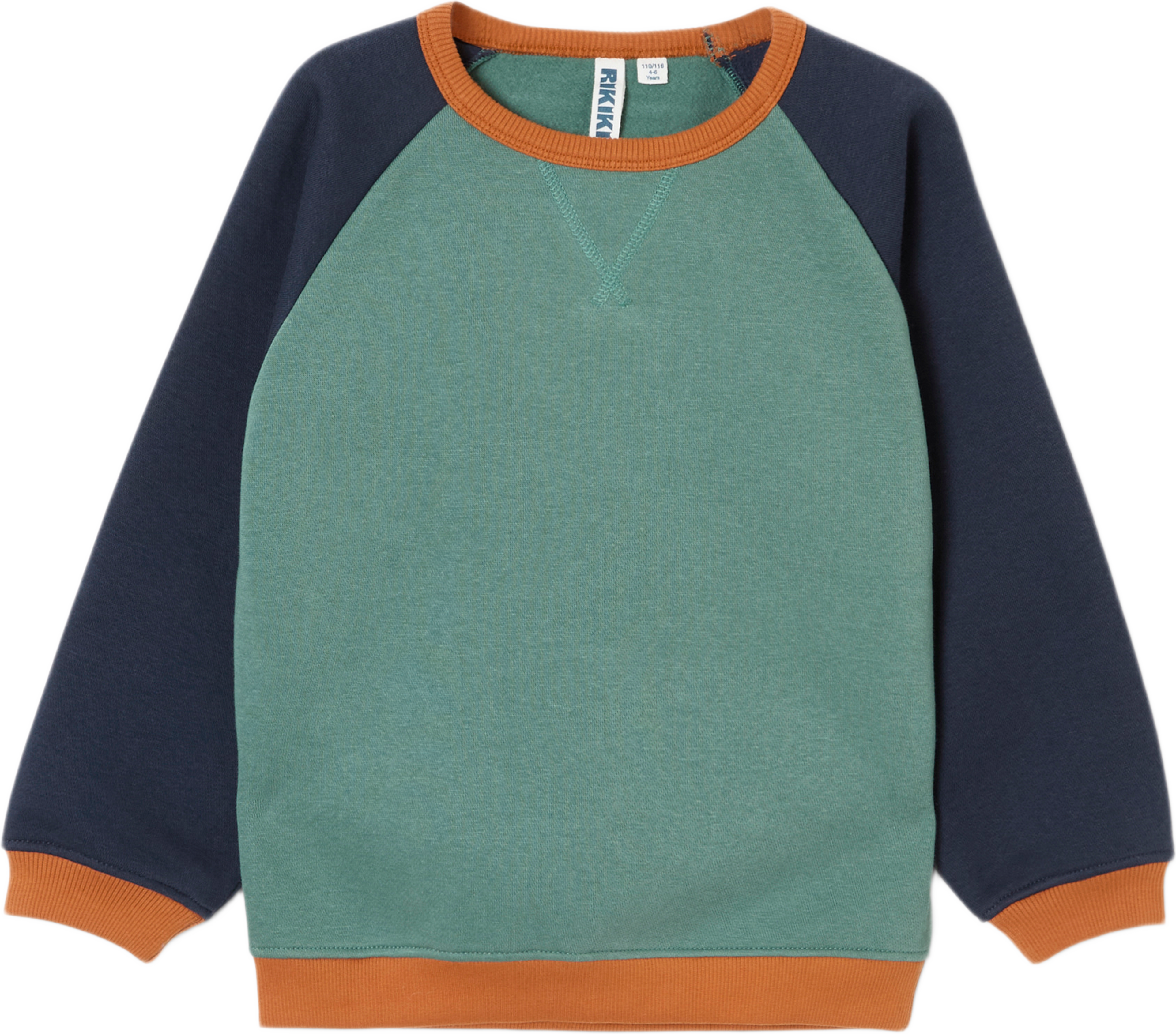 Sweatshirt SAWYER, från RIKIKI, i färgen Blocking. Klicka för att öppna bilden i stort format