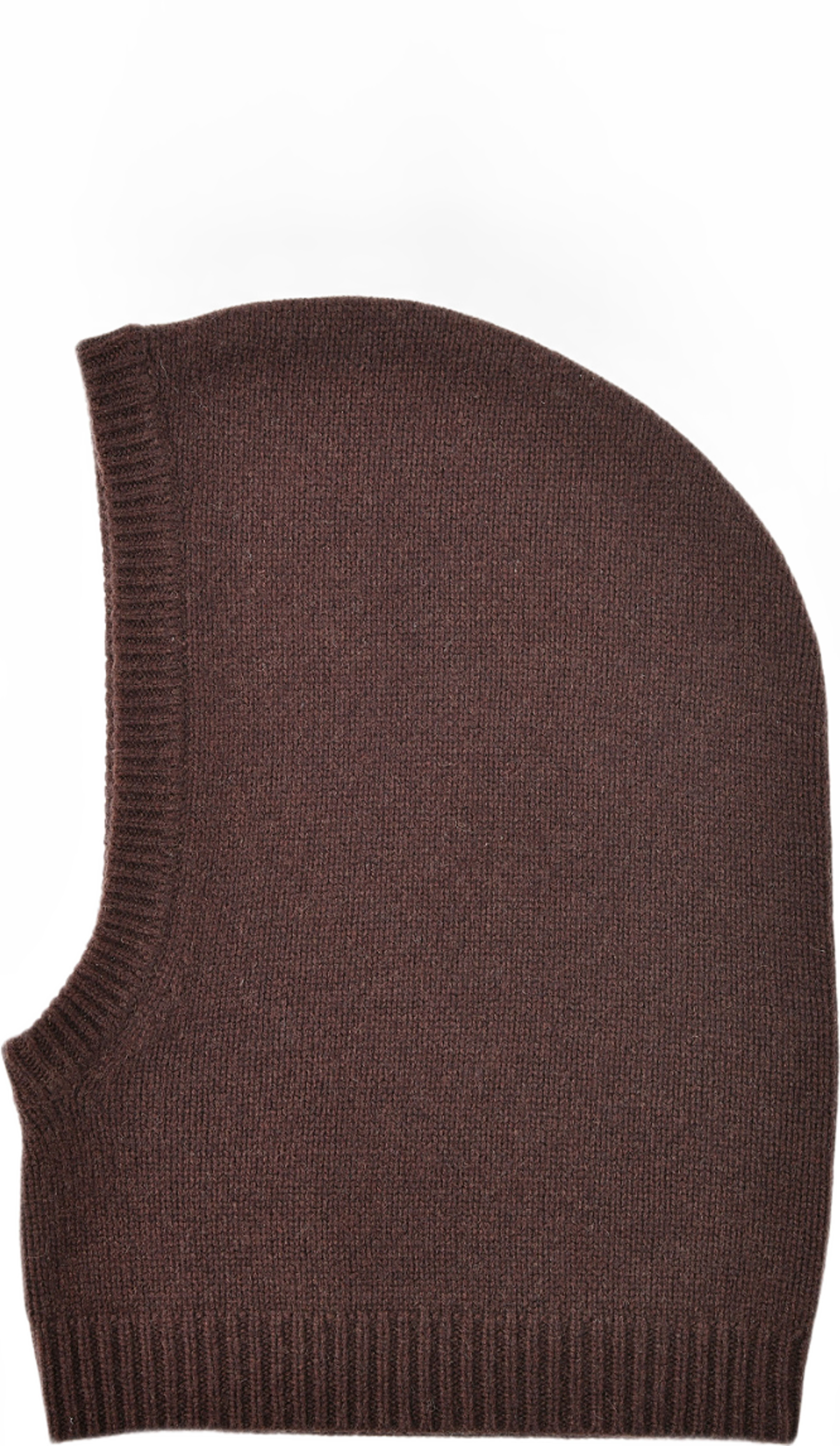 Balaklava i ull EDITH, från Carin Wester, i färgen Brown. Klicka för att öppna bilden i stort format