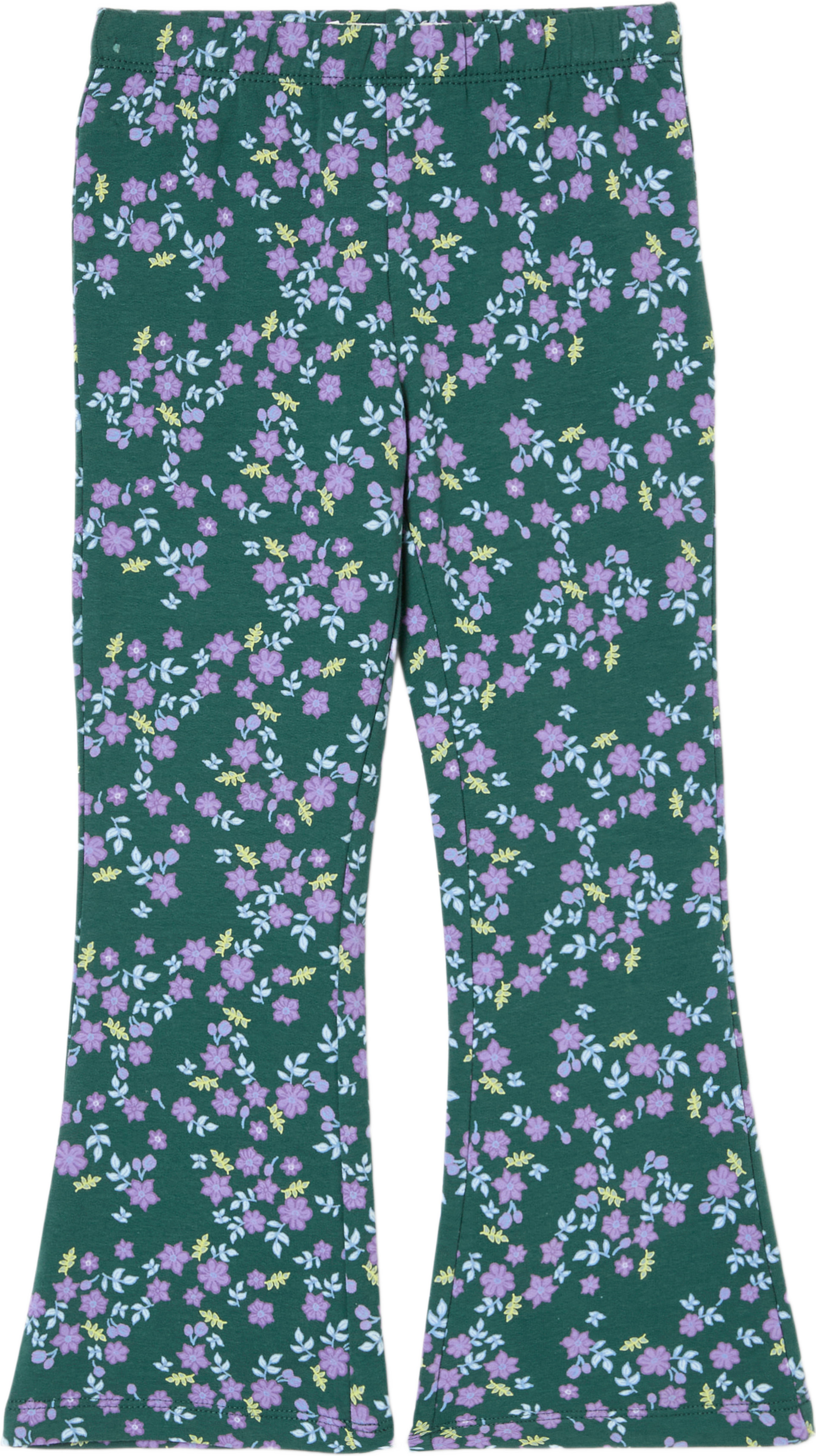 Utsvängda leggings HARPER, från RIKIKI, i färgen Flowers. Klicka för att öppna bilden i stort format