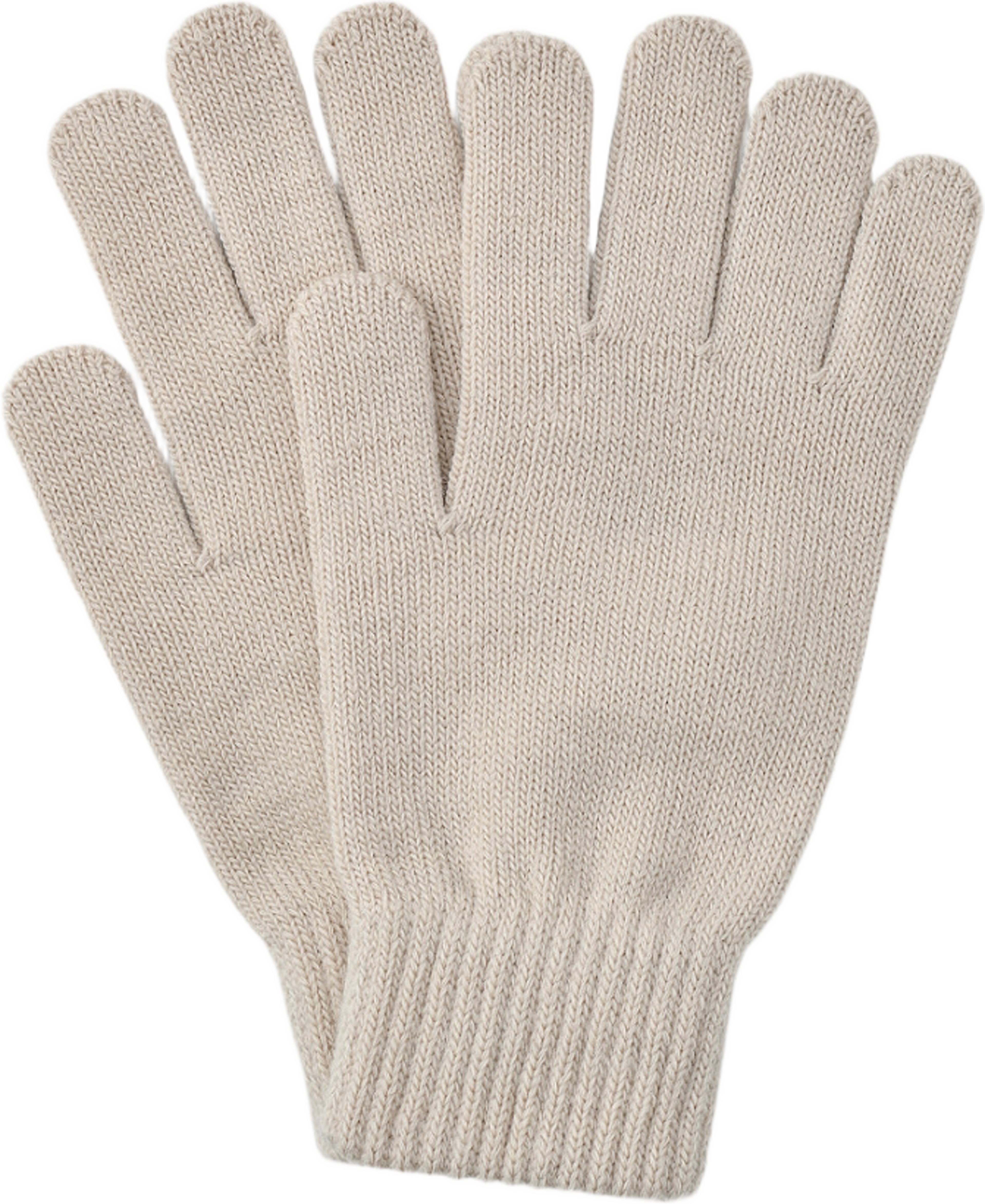Stickade fingervantar JULIE, från Å WOMAN, i färgen Beige. Klicka för att öppna bilden i stort format