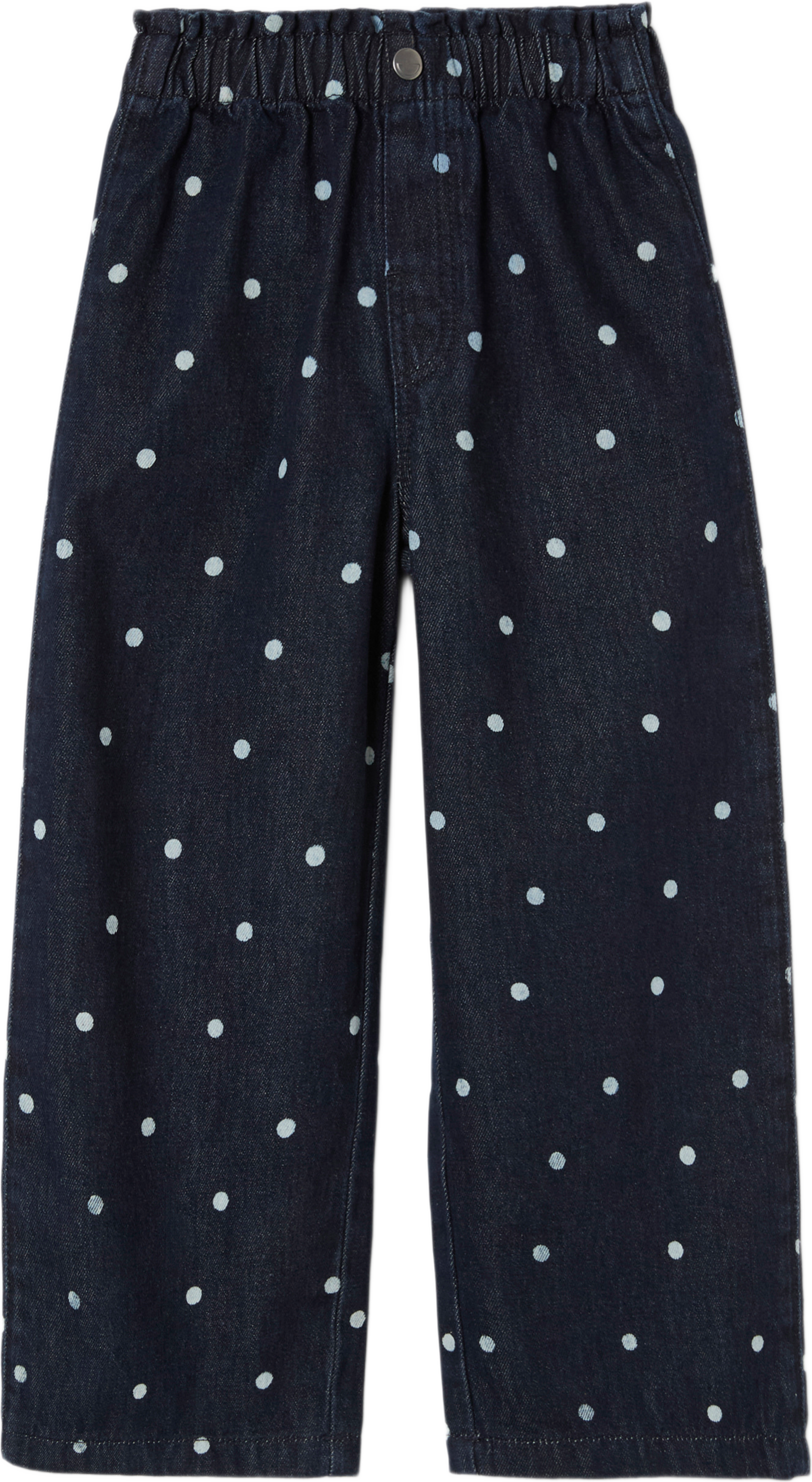 Vida pull-on denimbyxor JENNIE, från RIKIKI, i färgen Dot. Klicka för att öppna bilden i stort format