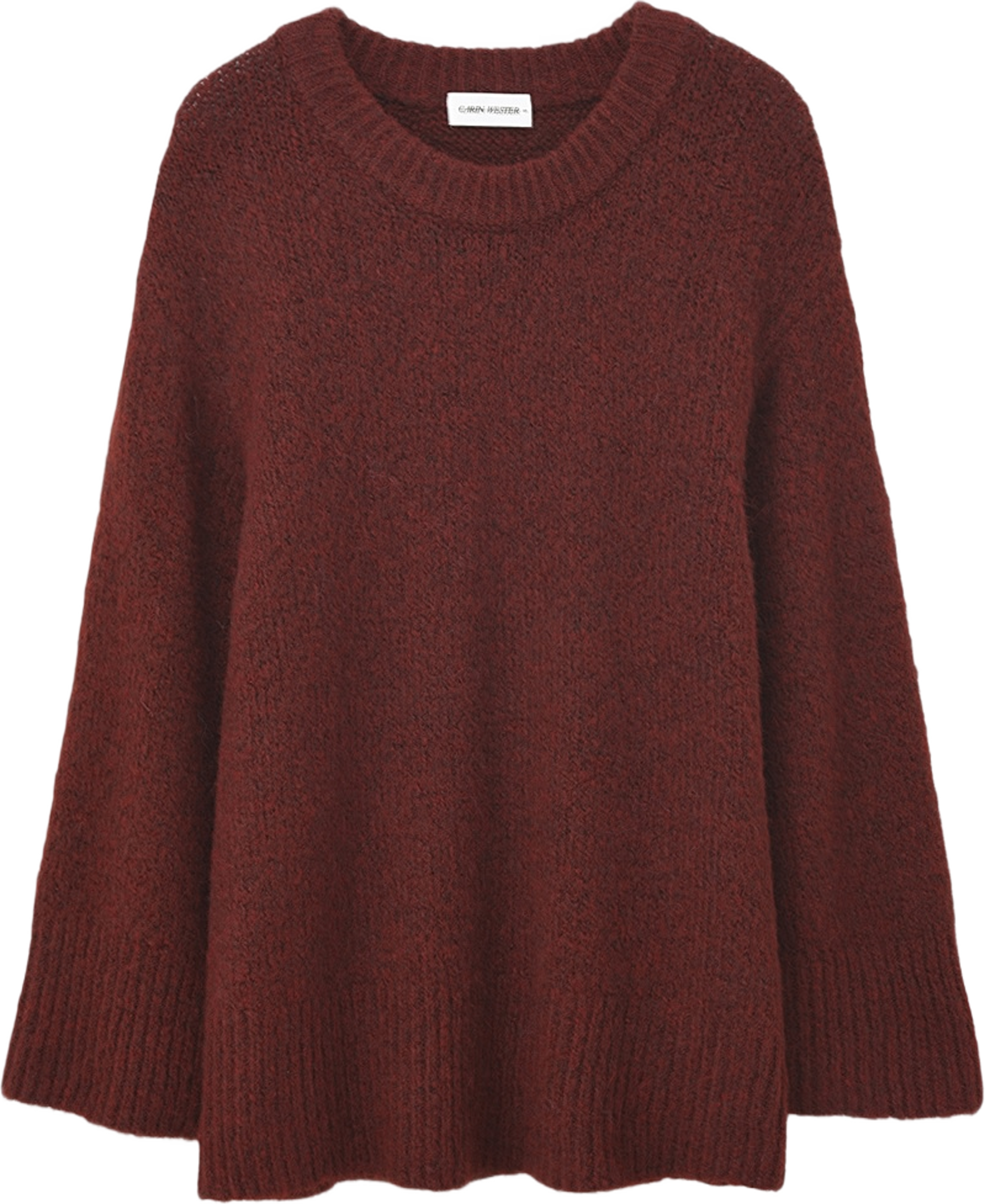 Jumper ENNA, från Carin Wester, i färgen Dark Red. Klicka för att öppna bilden i stort format