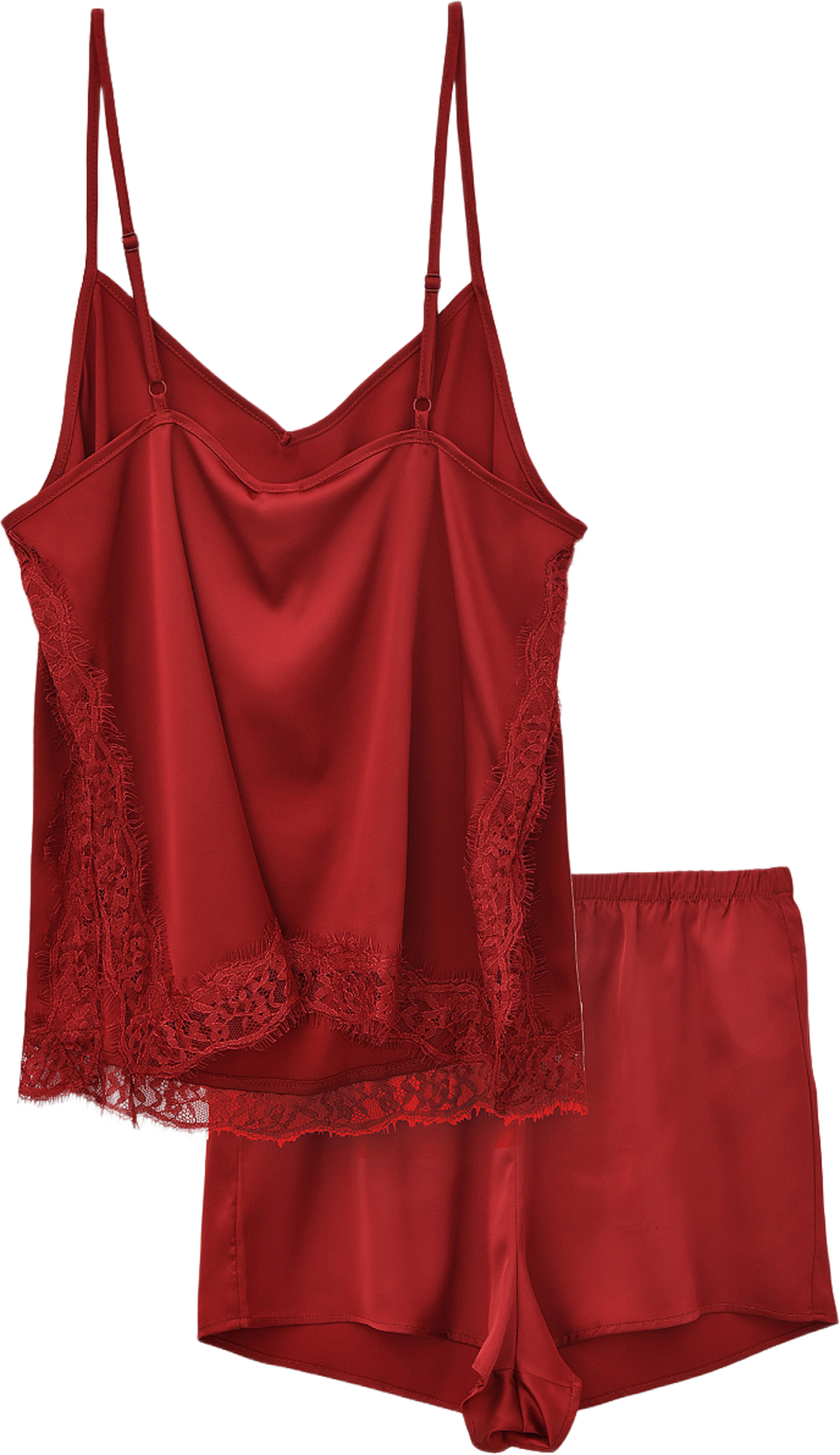 Pyjamas VIVIENNE, från Å WOMAN, i färgen Red. Klicka för att öppna bilden i stort format