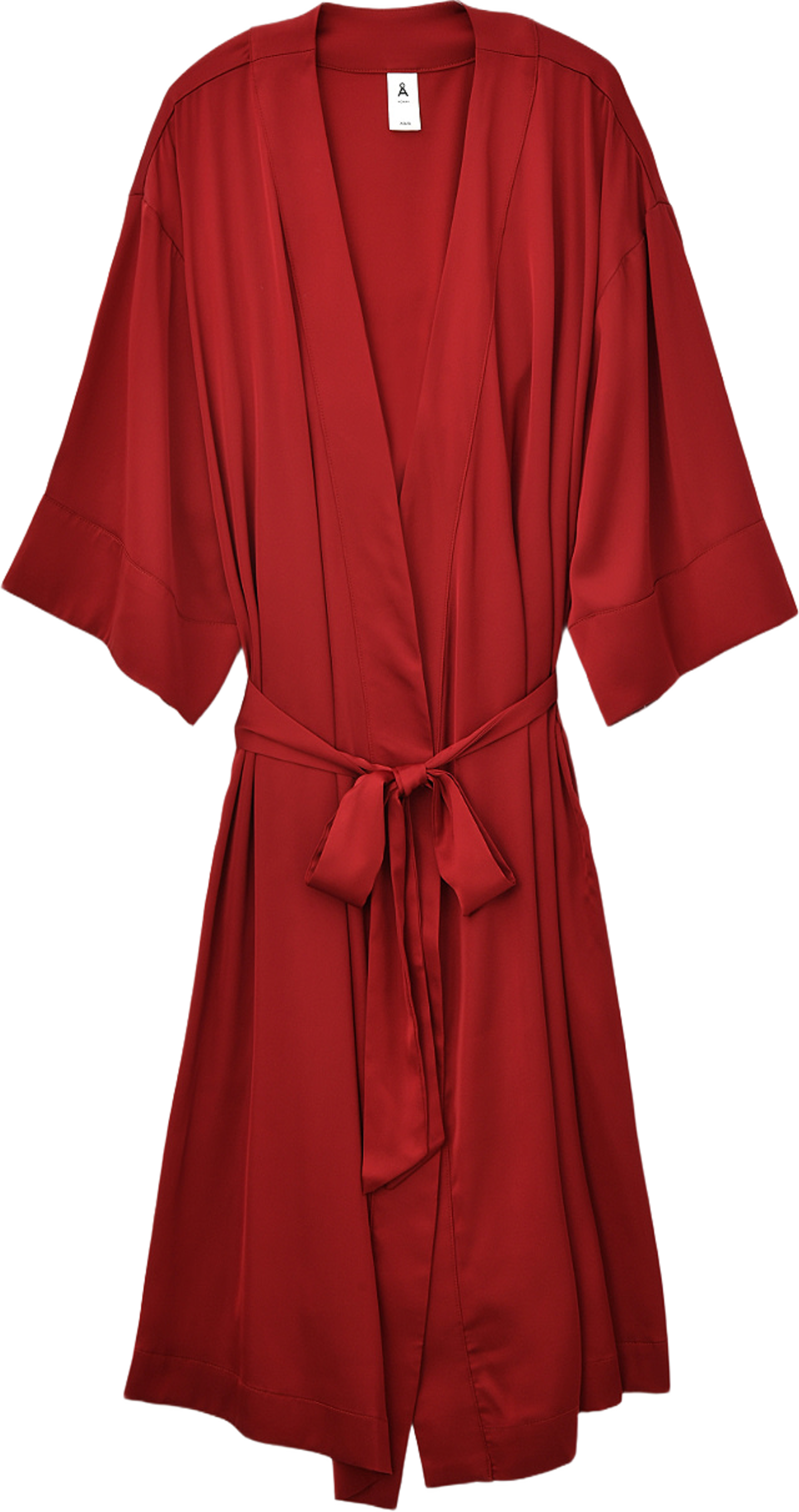 Kimono VIVIENNE, från Å WOMAN, i färgen Red. Klicka för att öppna bilden i stort format