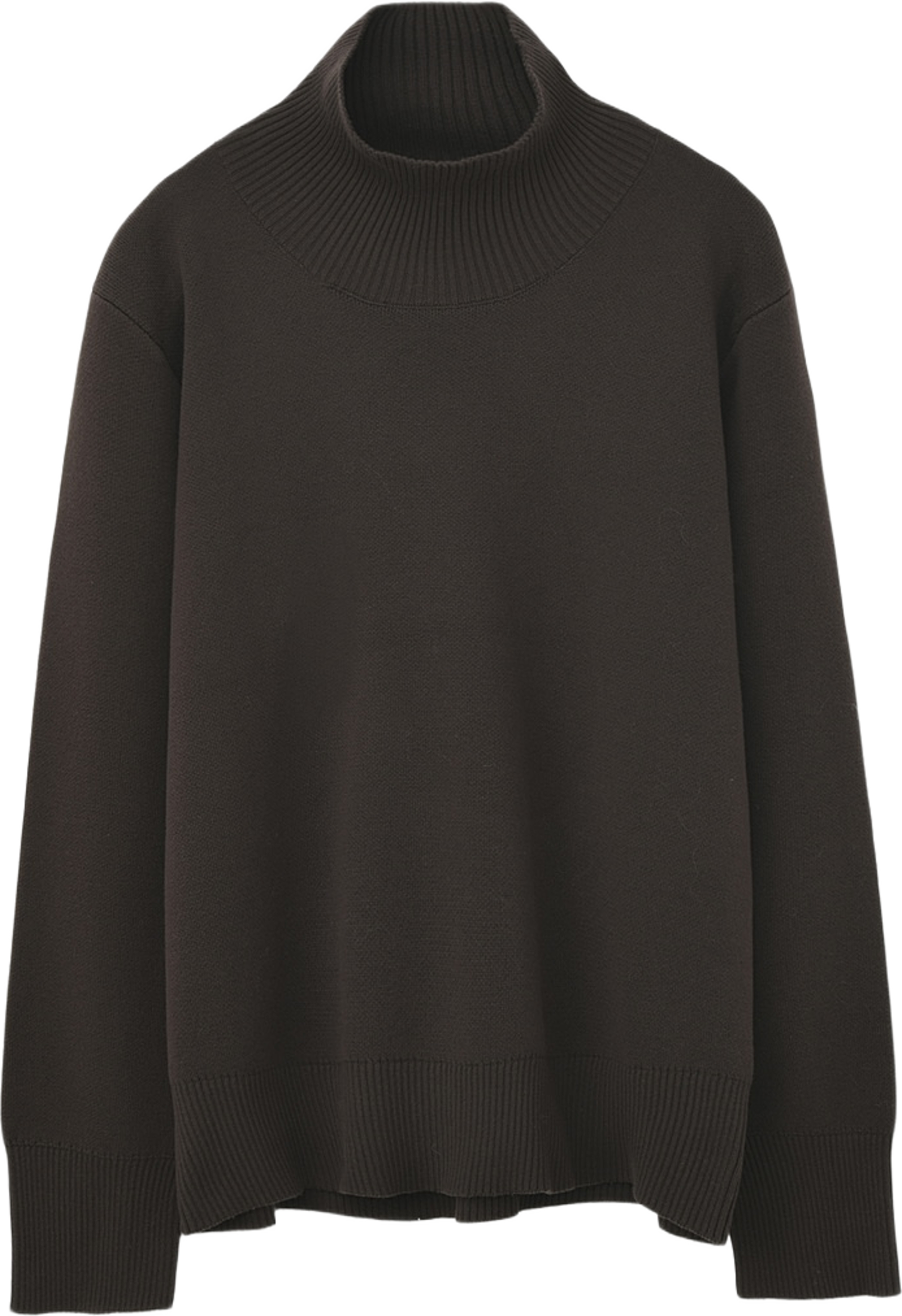 Jumper med hög krage AGDA, från Å WOMAN, i färgen Brown. Klicka för att öppna bilden i stort format
