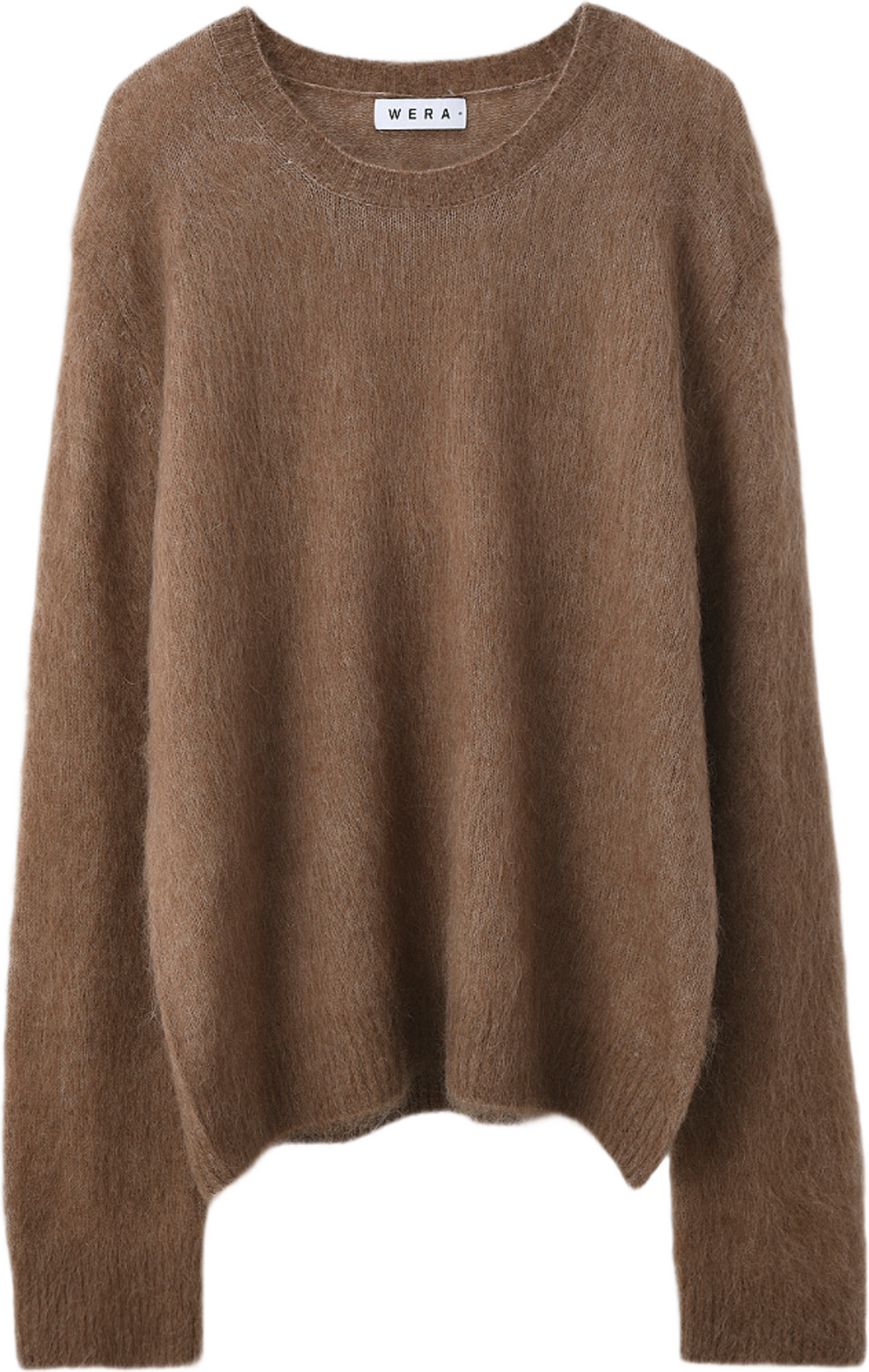 Jumper i mohairmix MARAIS, från Wera, i färgen Mole. Klicka för att öppna bilden i stort format