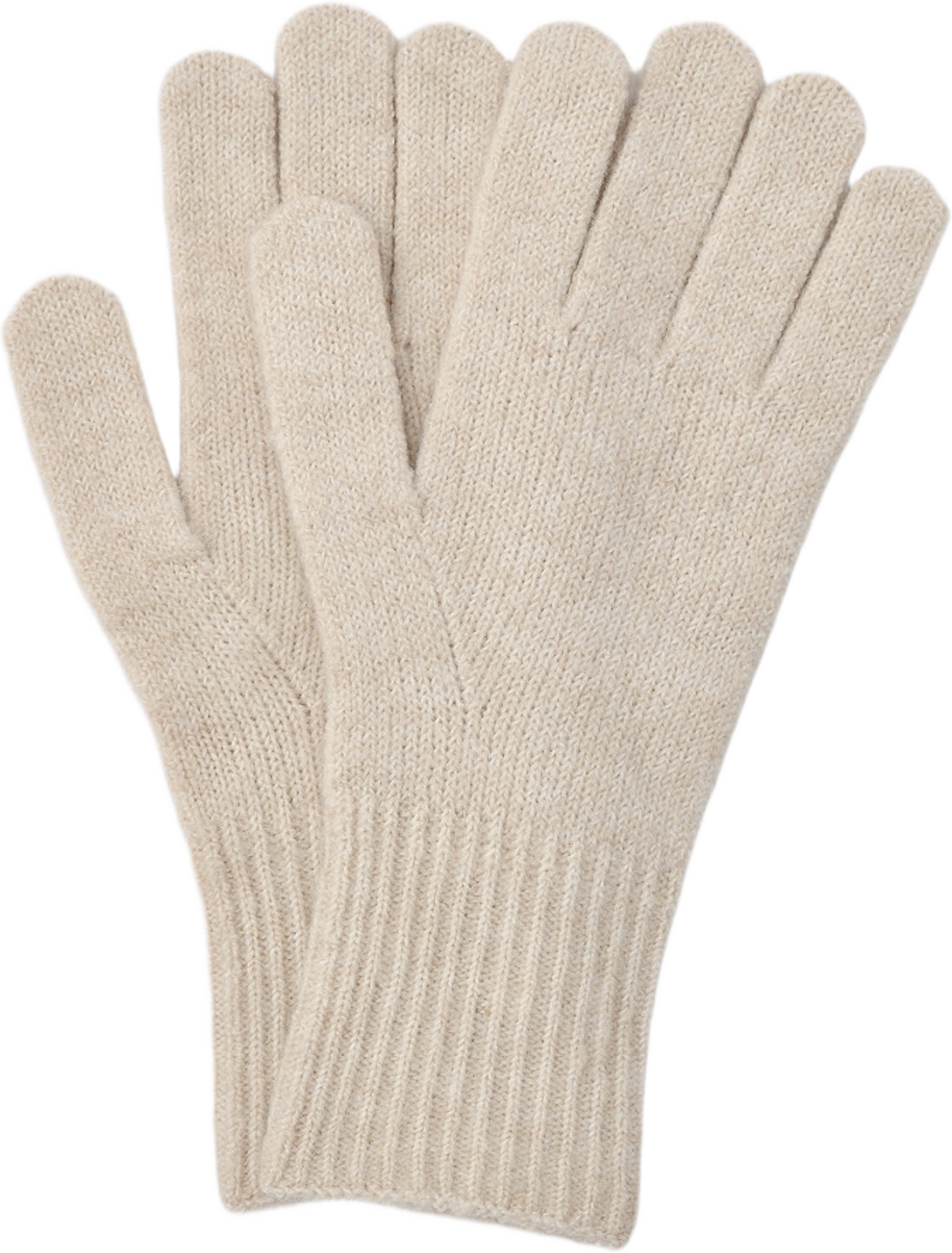 Fingervantar INA, från Å WOMAN, i färgen Off White. Klicka för att öppna bilden i stort format