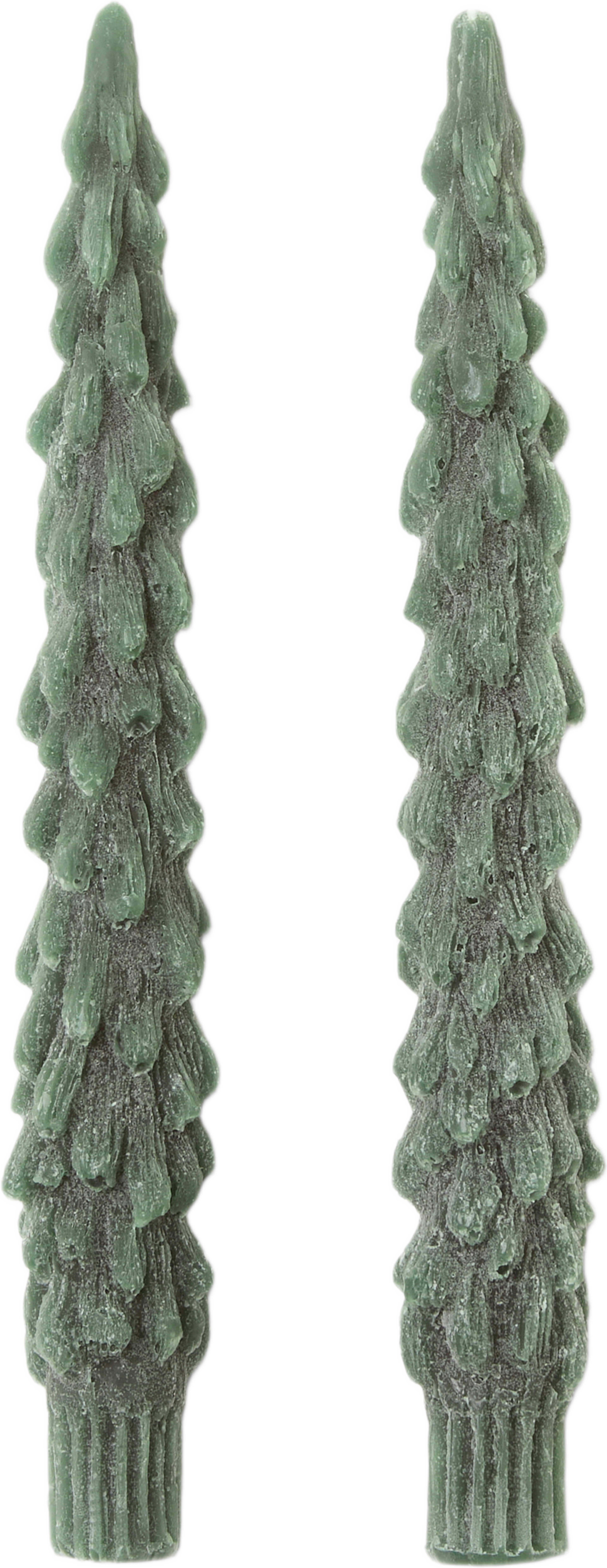 Kronljus gran 22 cm, 2-pack, från Åhléns Home, i färgen Green. Klicka för att öppna bilden i stort format