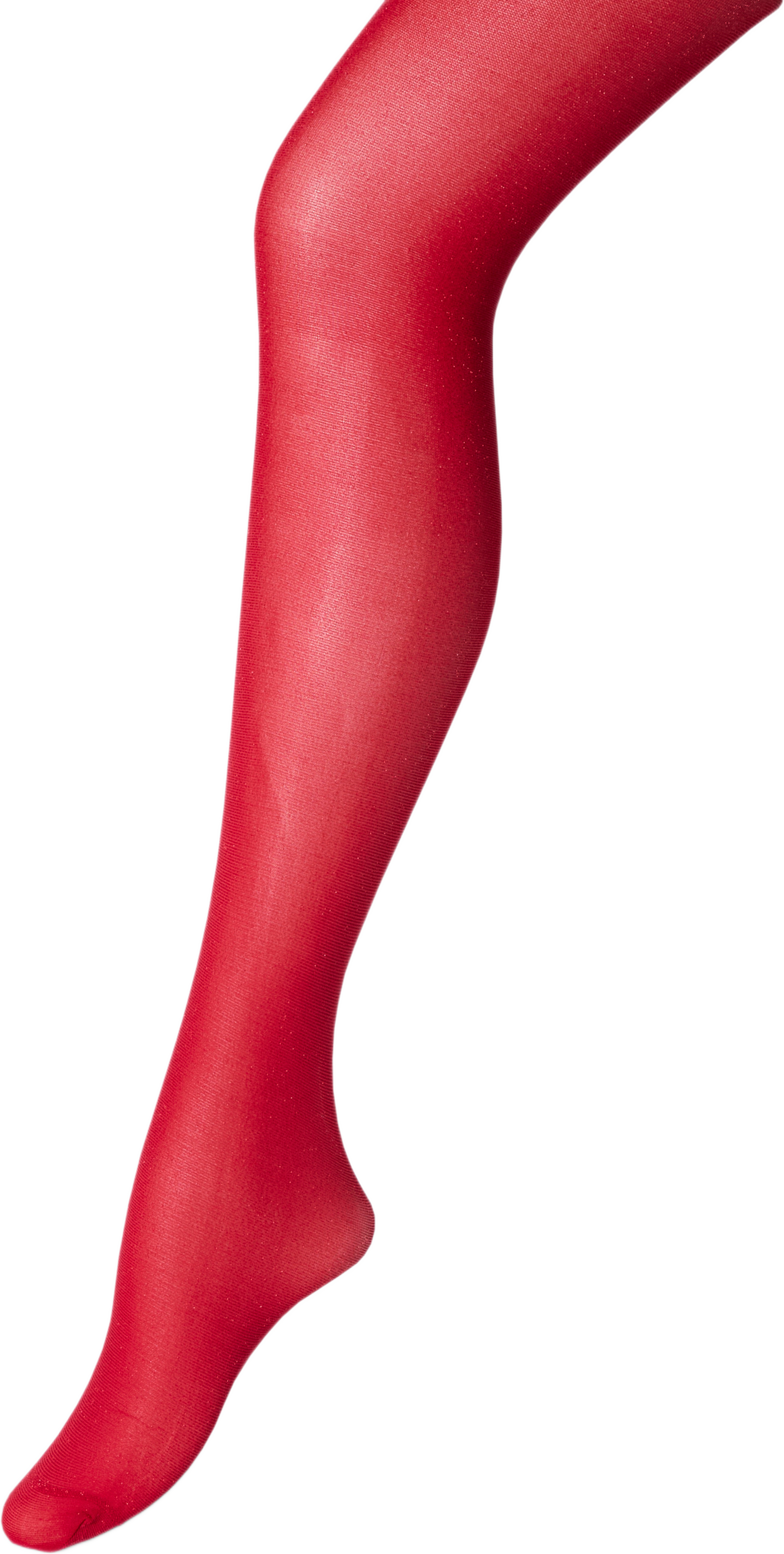 Glittriga strumpbyxor, från Å WOMAN, i färgen Red. Klicka för att öppna bilden i stort format