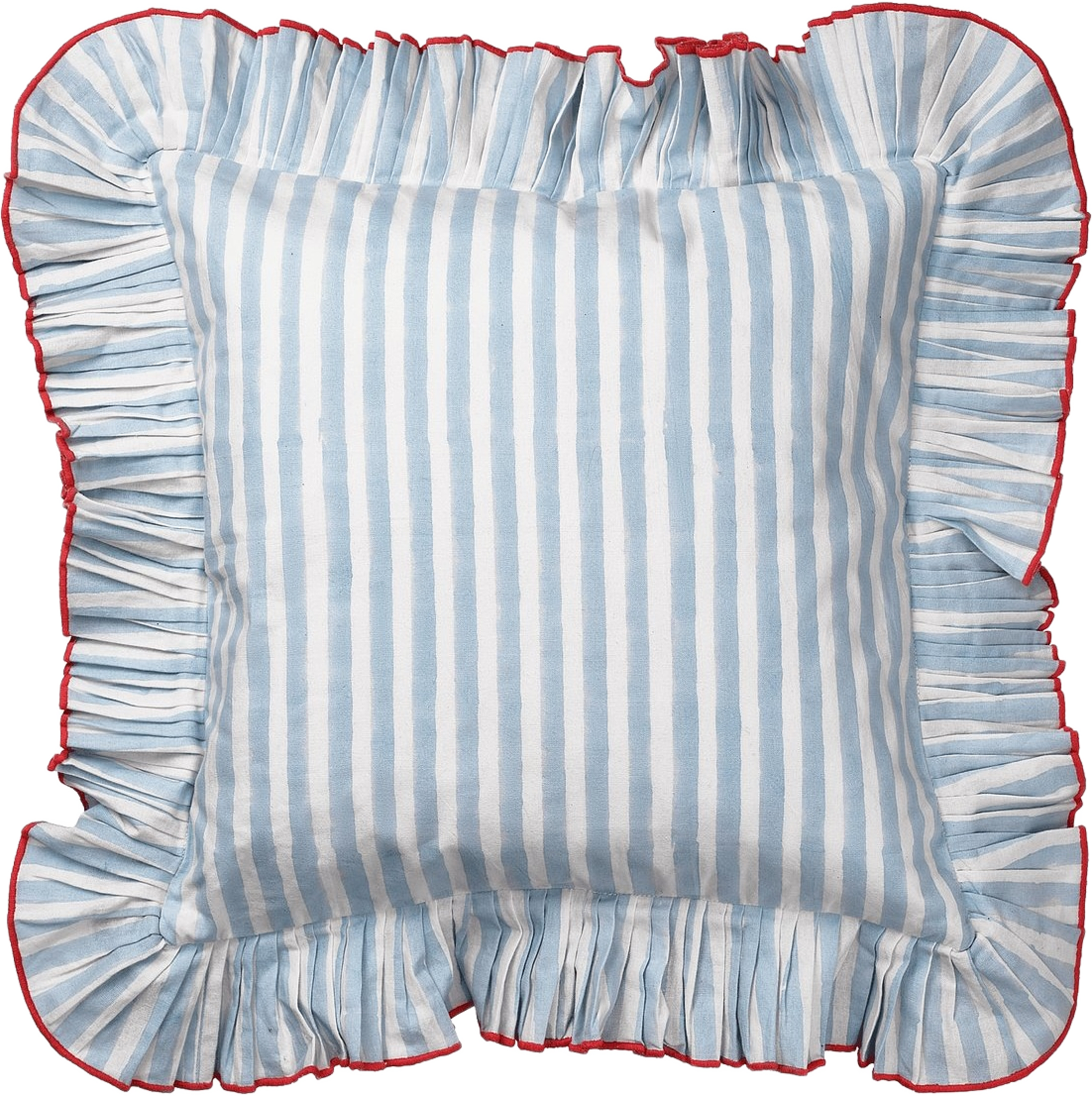 Devon Kuddfodral - 40x40 Cm, från Pick A Poppy, i färgen light blue. Klicka för att öppna bilden i stort format