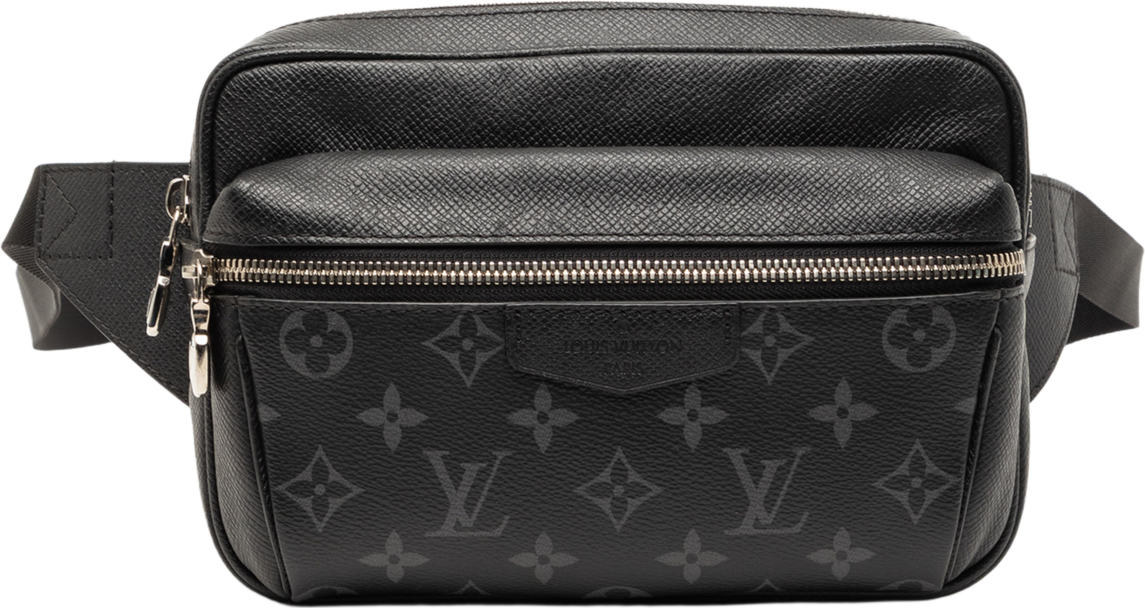 Louis Vuitton Monogram Eclipse Outdoor Bumbag, från Luxclusif, i färgen black. Klicka för att öppna bilden i stort format