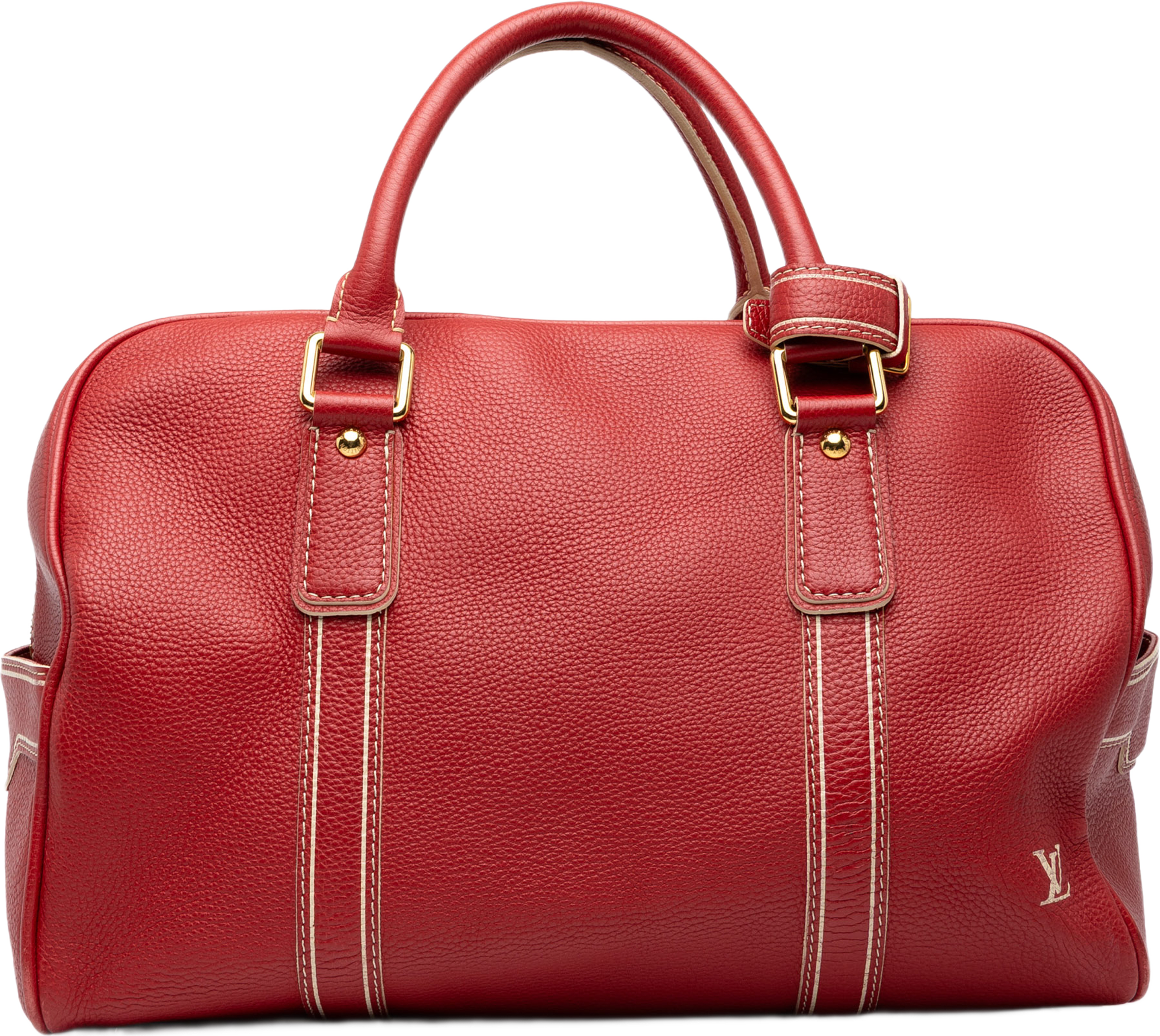 Louis Vuitton Tobago Carryall, från Luxclusif, i färgen röd. Klicka för att öppna bilden i stort format