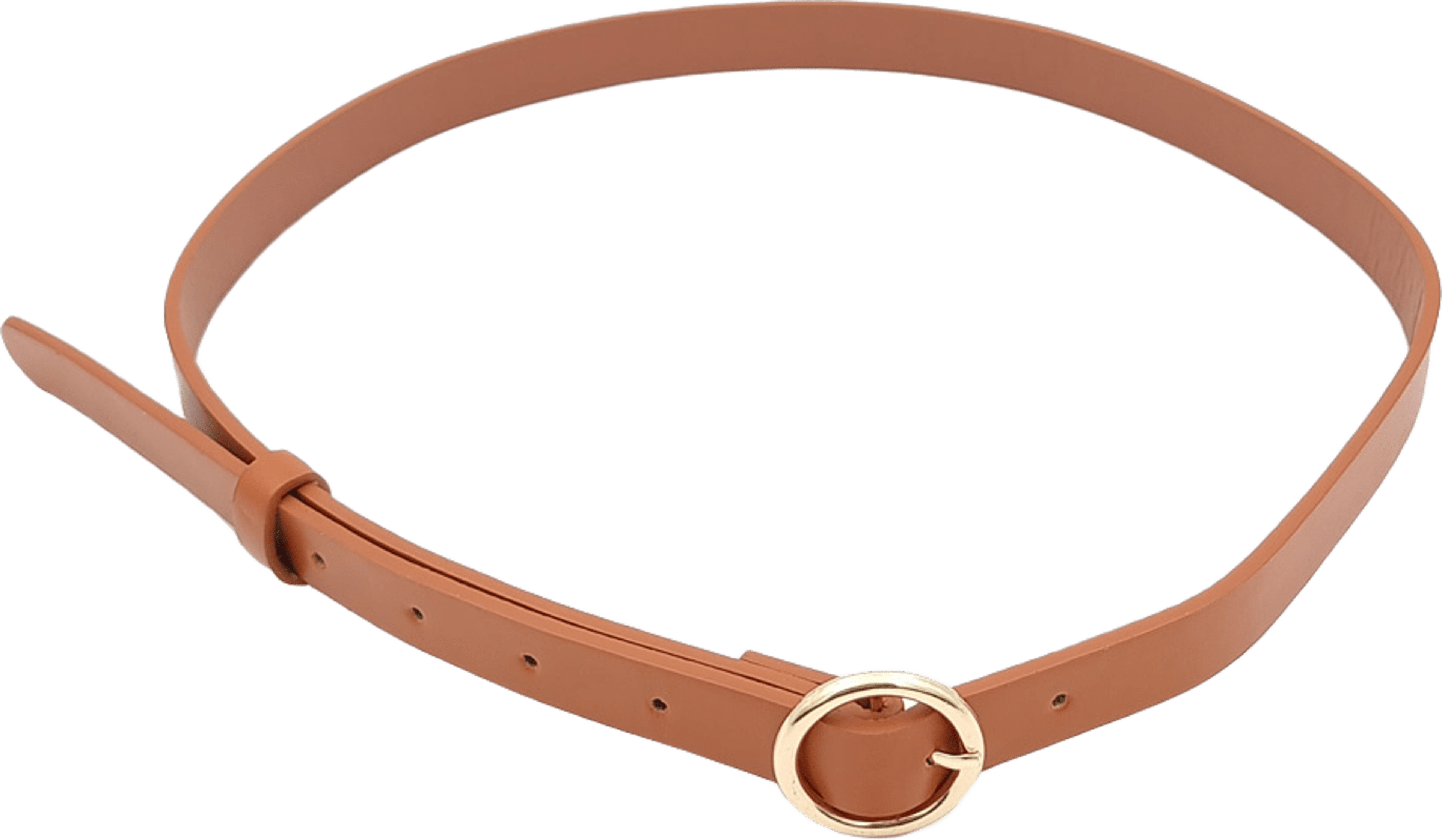Stilrent Bälte I Imitationsläder, 1,8 Cm