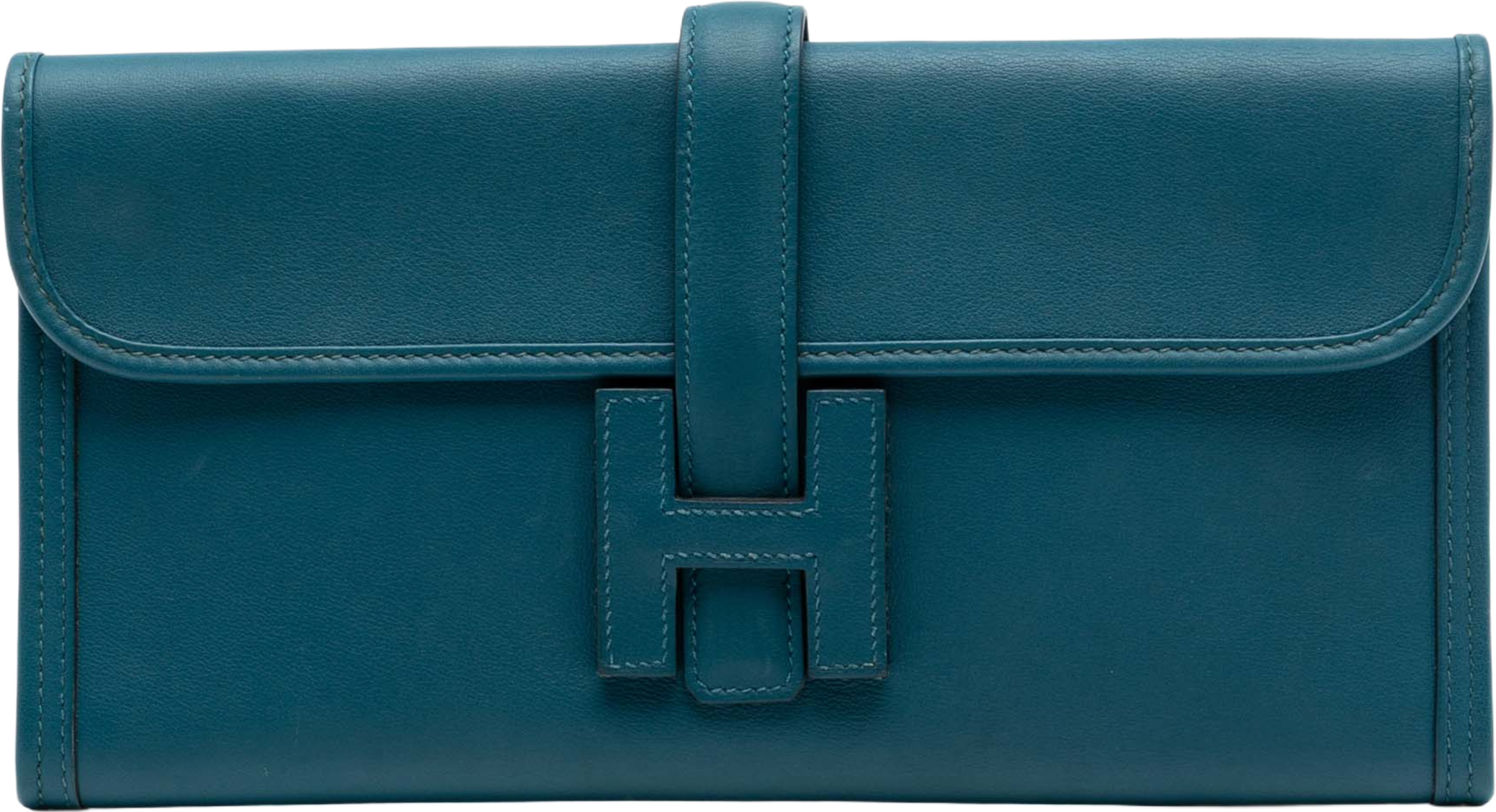 Hermès Swift Jige Elan 29, från Luxclusif, i färgen peacock. Klicka för att öppna bilden i stort format