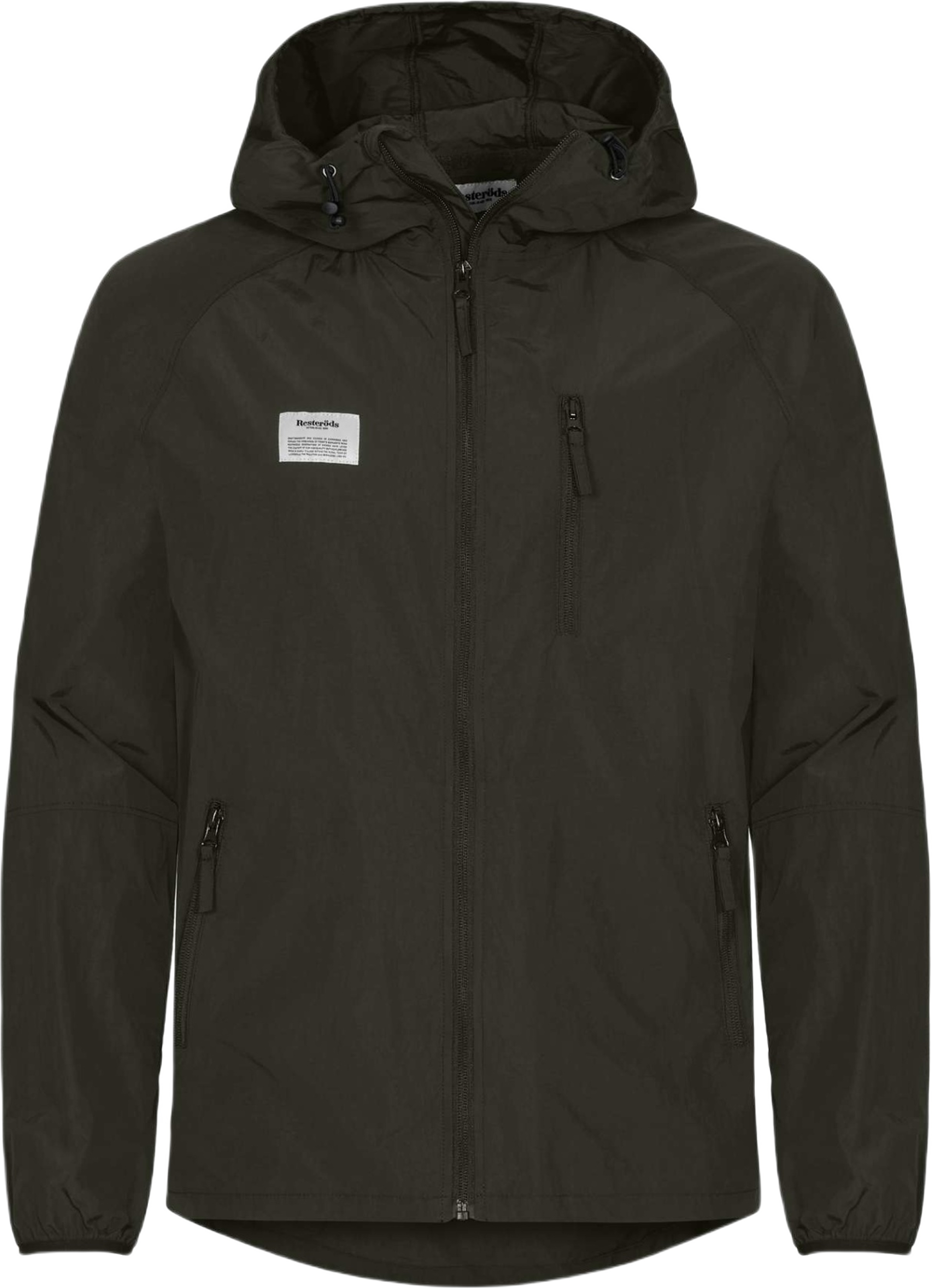 Återvunnen Nylon, Vindjacka, Svart