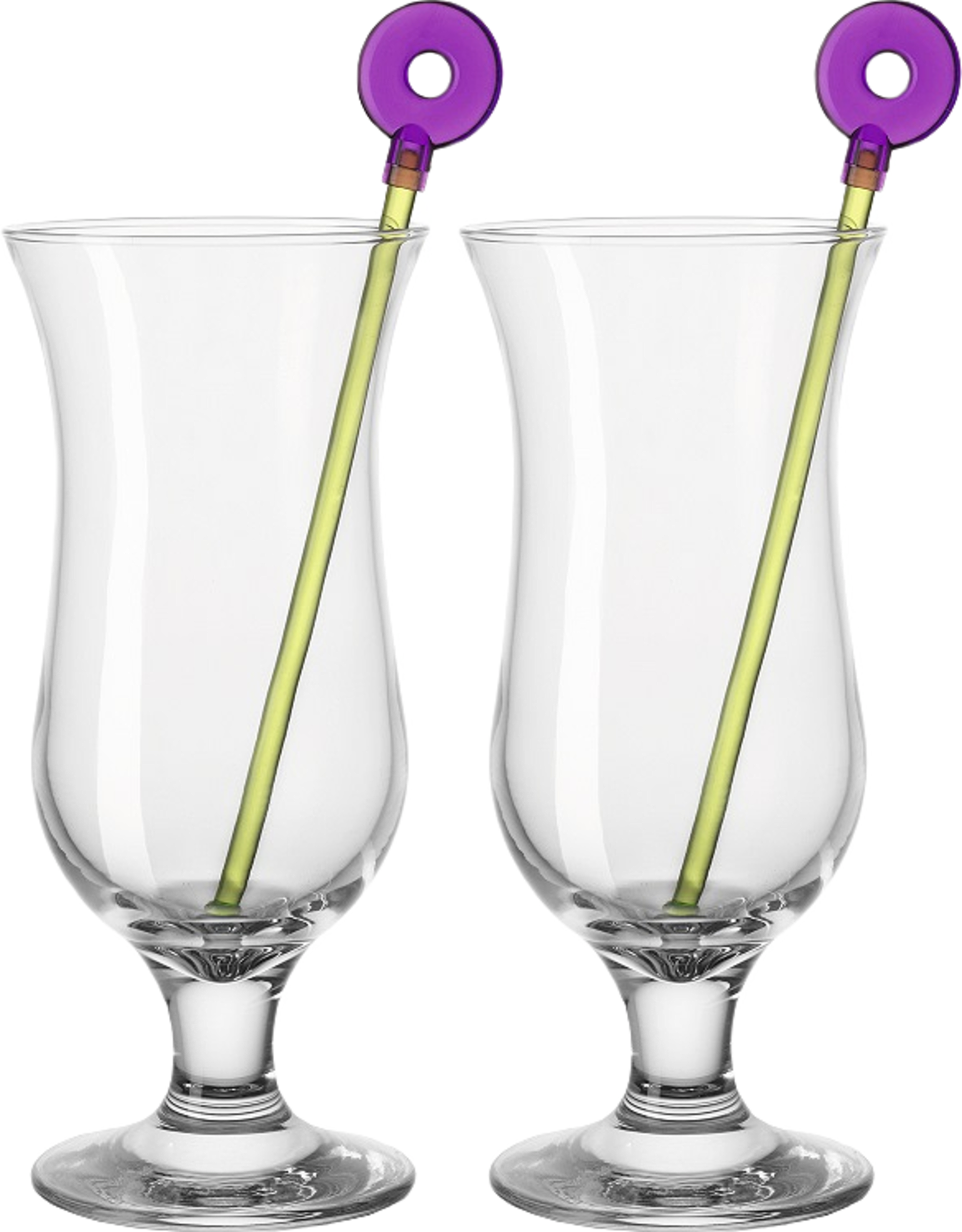 Bar Hurricane 2-pack Drinkglas med drinkpinne
