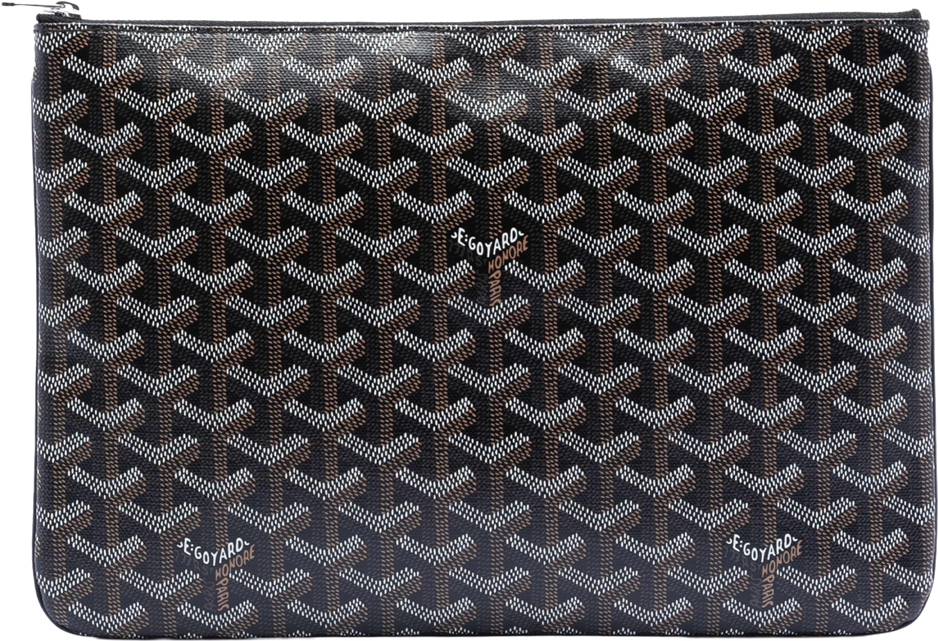 Goyard Goyardine Senat Mm, från Luxclusif, i färgen black. Klicka för att öppna bilden i stort format