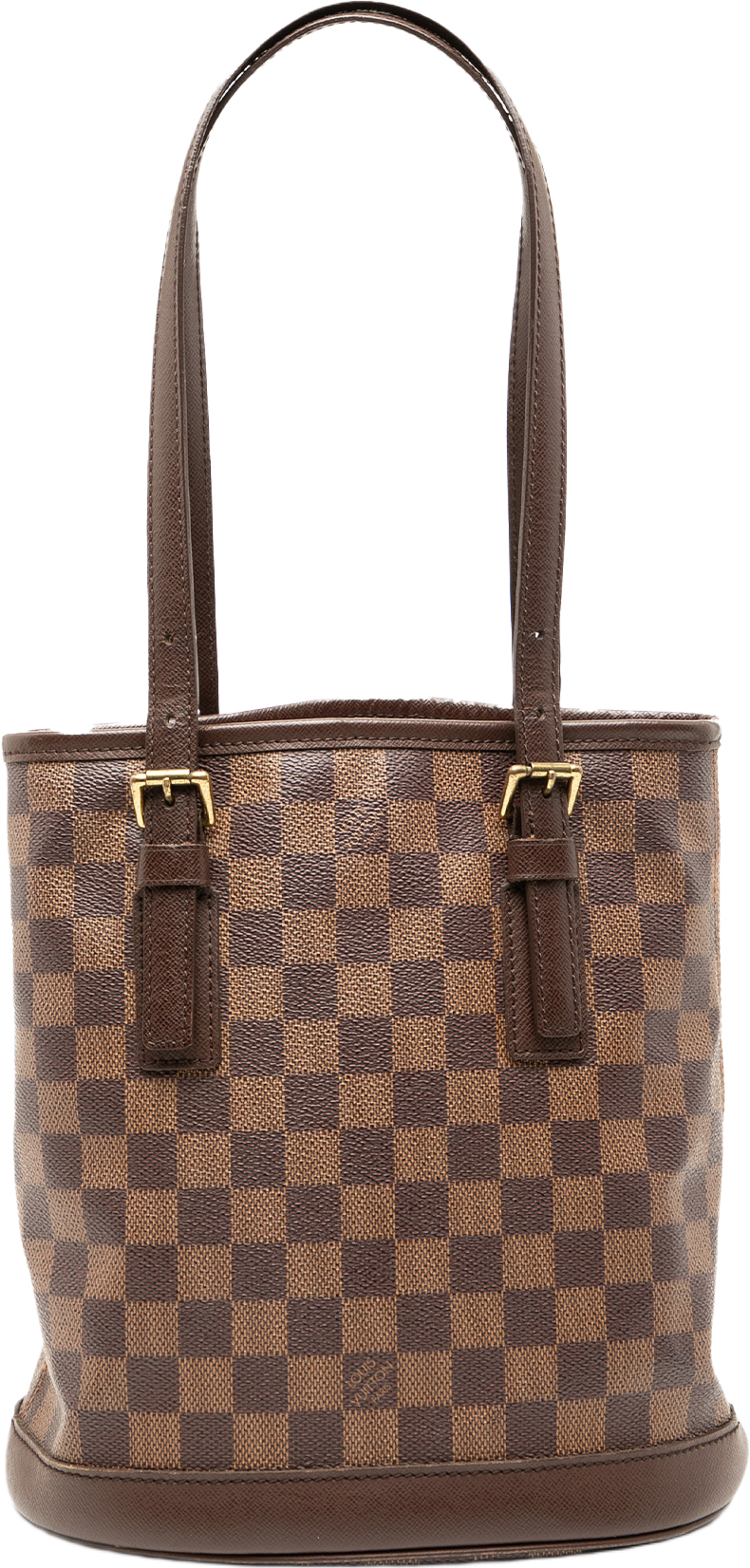 Louis Vuitton Damier Ebene Marais, från Luxclusif, i färgen brown. Klicka för att öppna bilden i stort format
