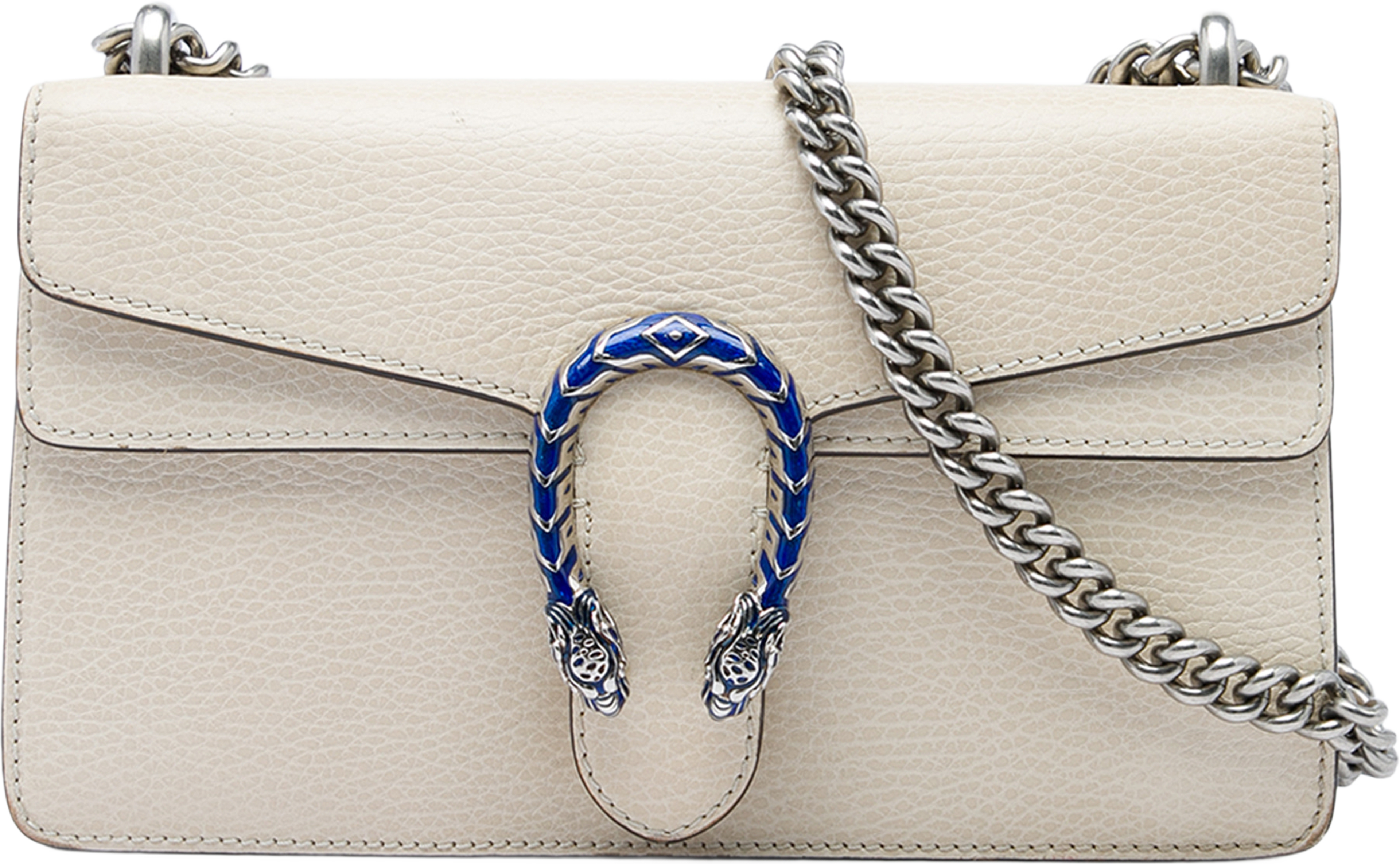 Gucci Medium Leather Dionysus Crossbody, från Luxclusif, i färgen brun. Klicka för att öppna bilden i stort format