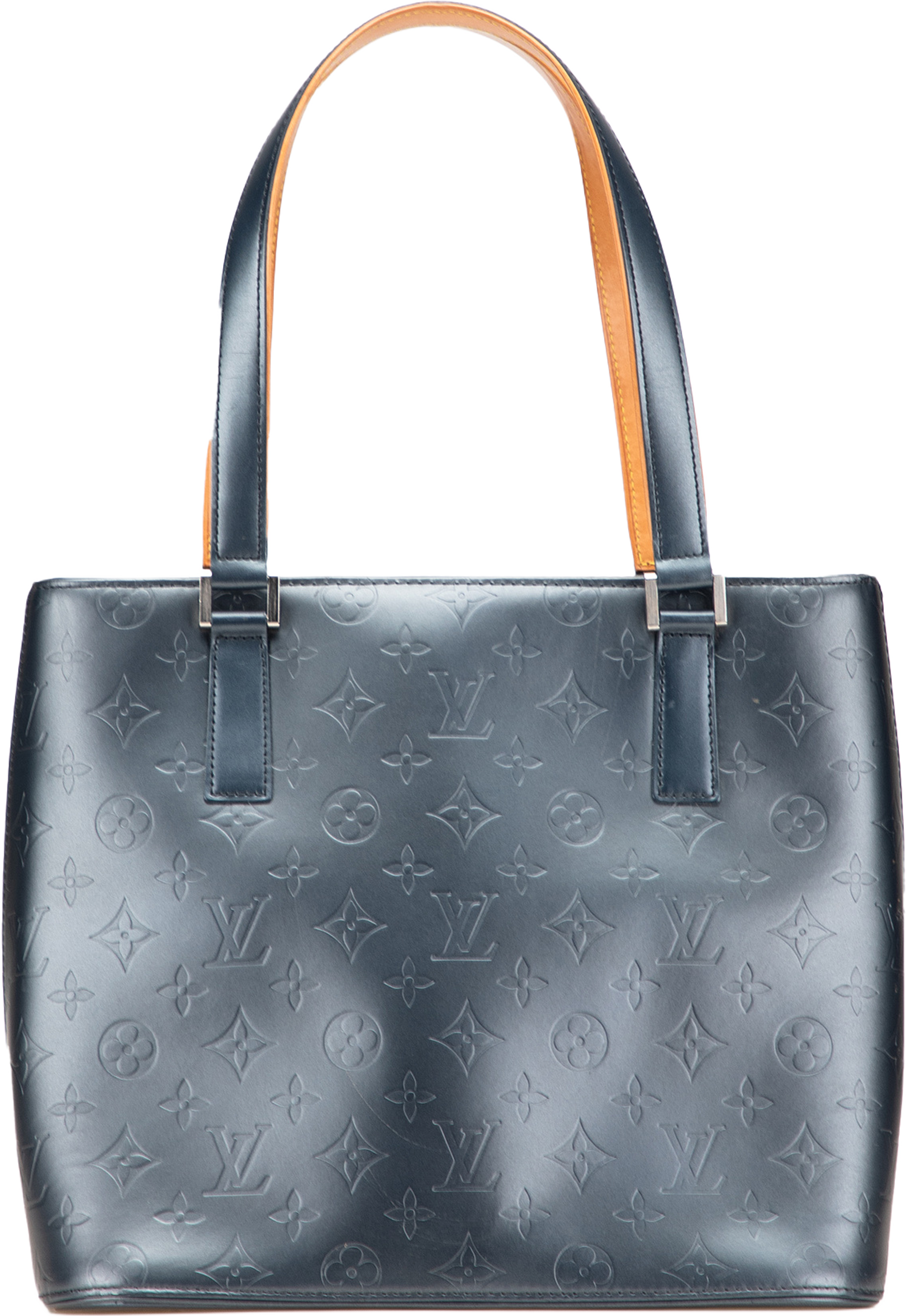 Louis Vuitton Monogram Mat Stockton, från Luxclusif, i färgen dark blue. Klicka för att öppna bilden i stort format