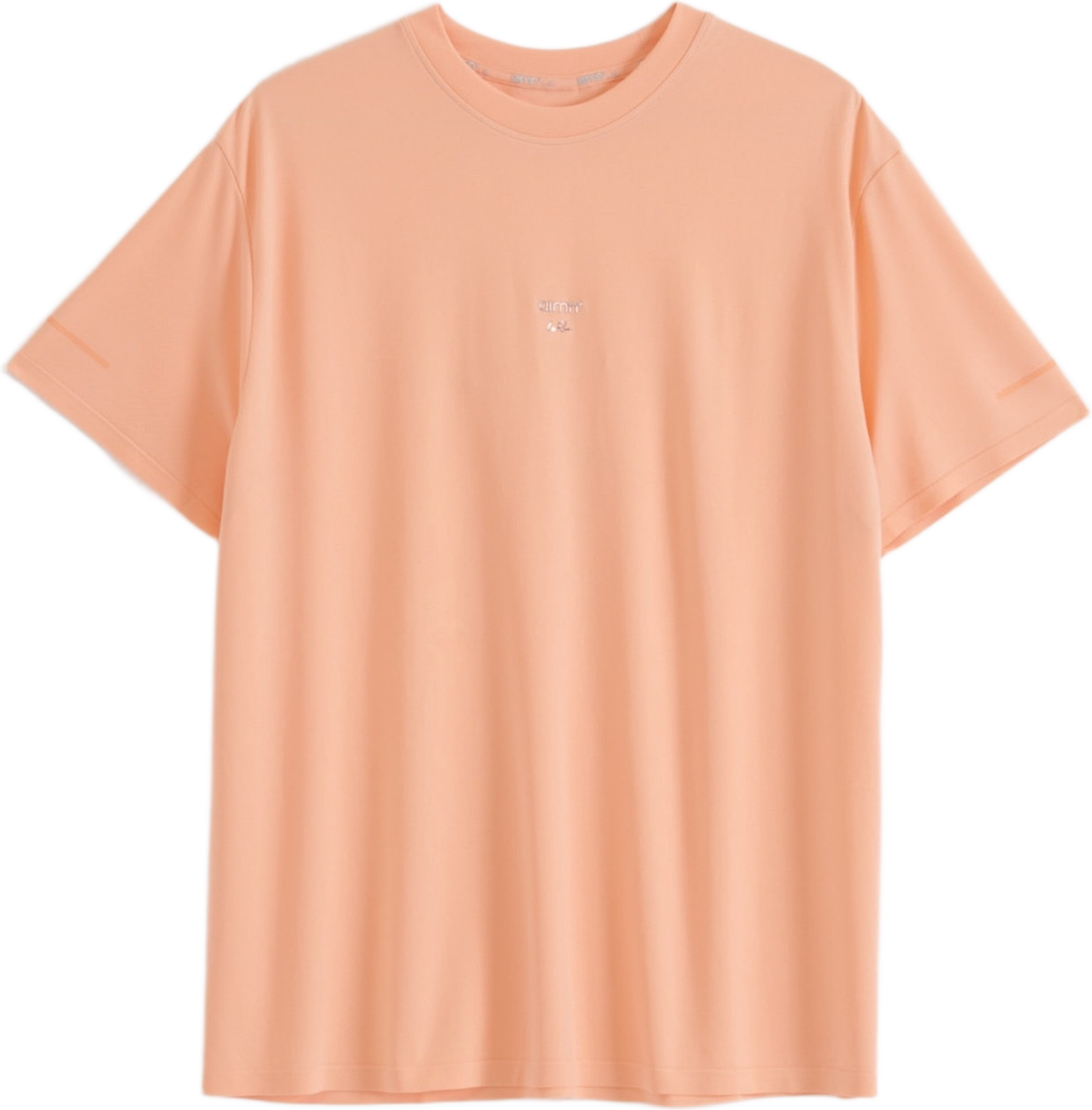 Le Run Seamless Running T-shirt, från aim'n, i färgen peach. Klicka för att öppna bilden i stort format