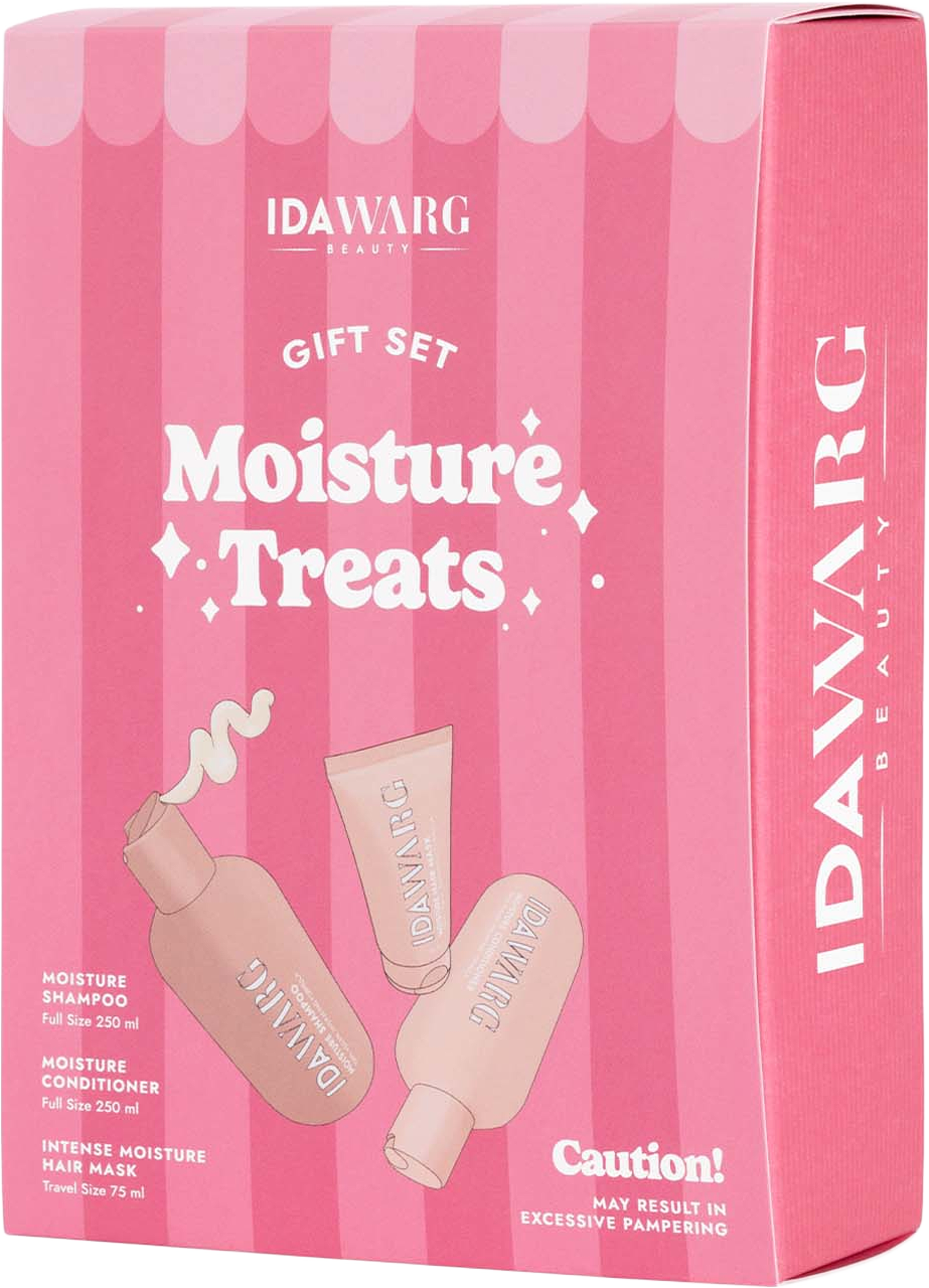 Moisture Treats Haircare Set, från IDA WARG. Klicka för att öppna bilden i stort format