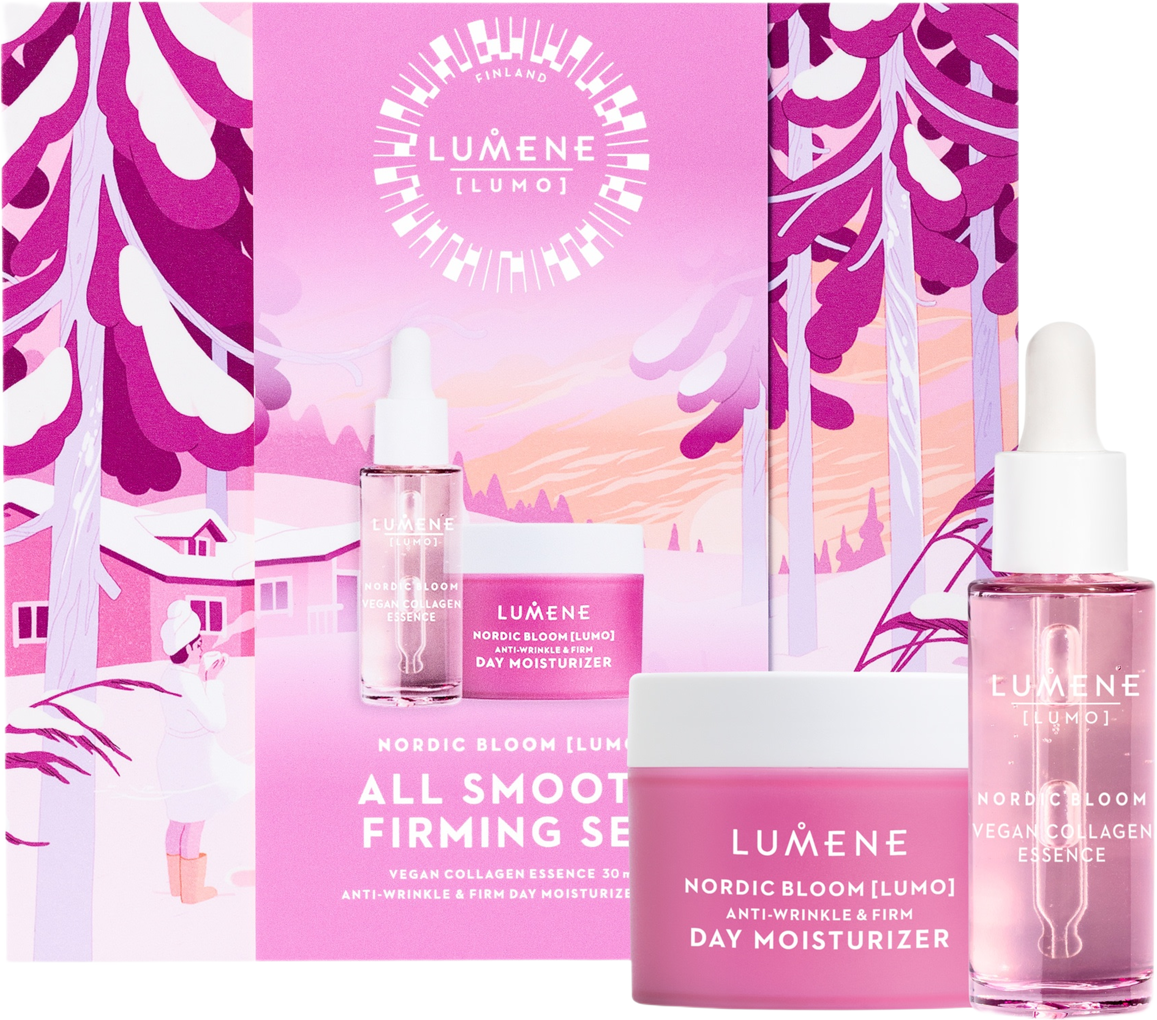 Nordic Bloom All Smooth Firming Set 2025, från Lumene.