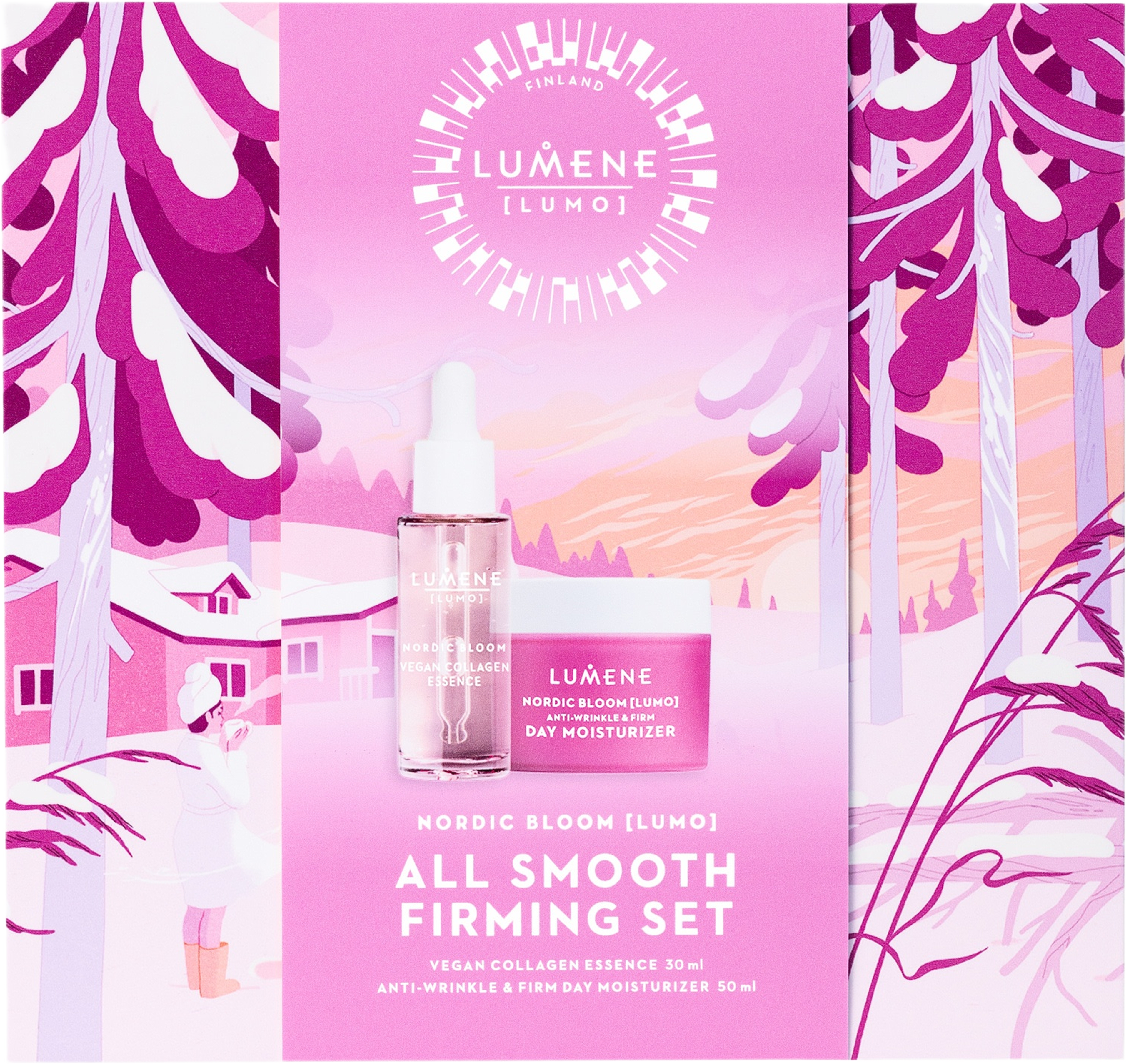Nordic Bloom All Smooth Firming Set 2025, från Lumene.