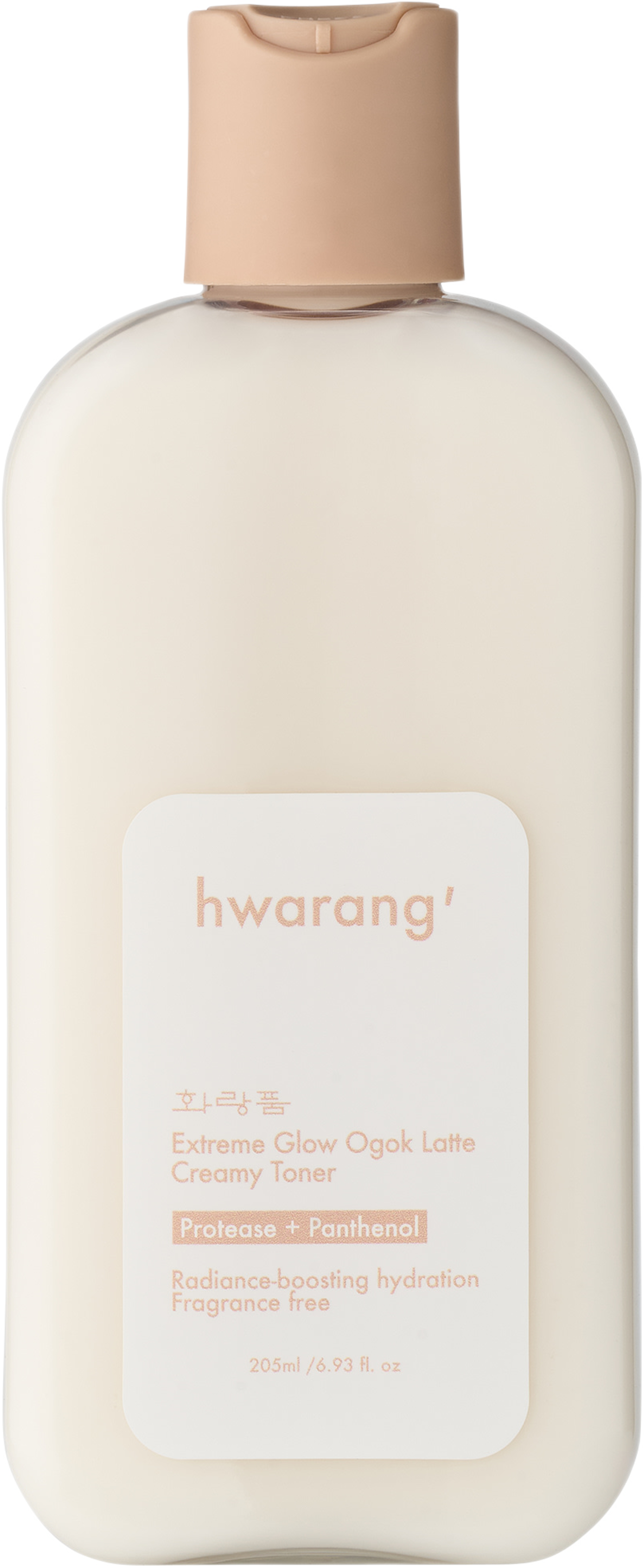 Extreme Glow Ogok Latte Creamy Toner, från Hwarang. Klicka för att öppna bilden i stort format
