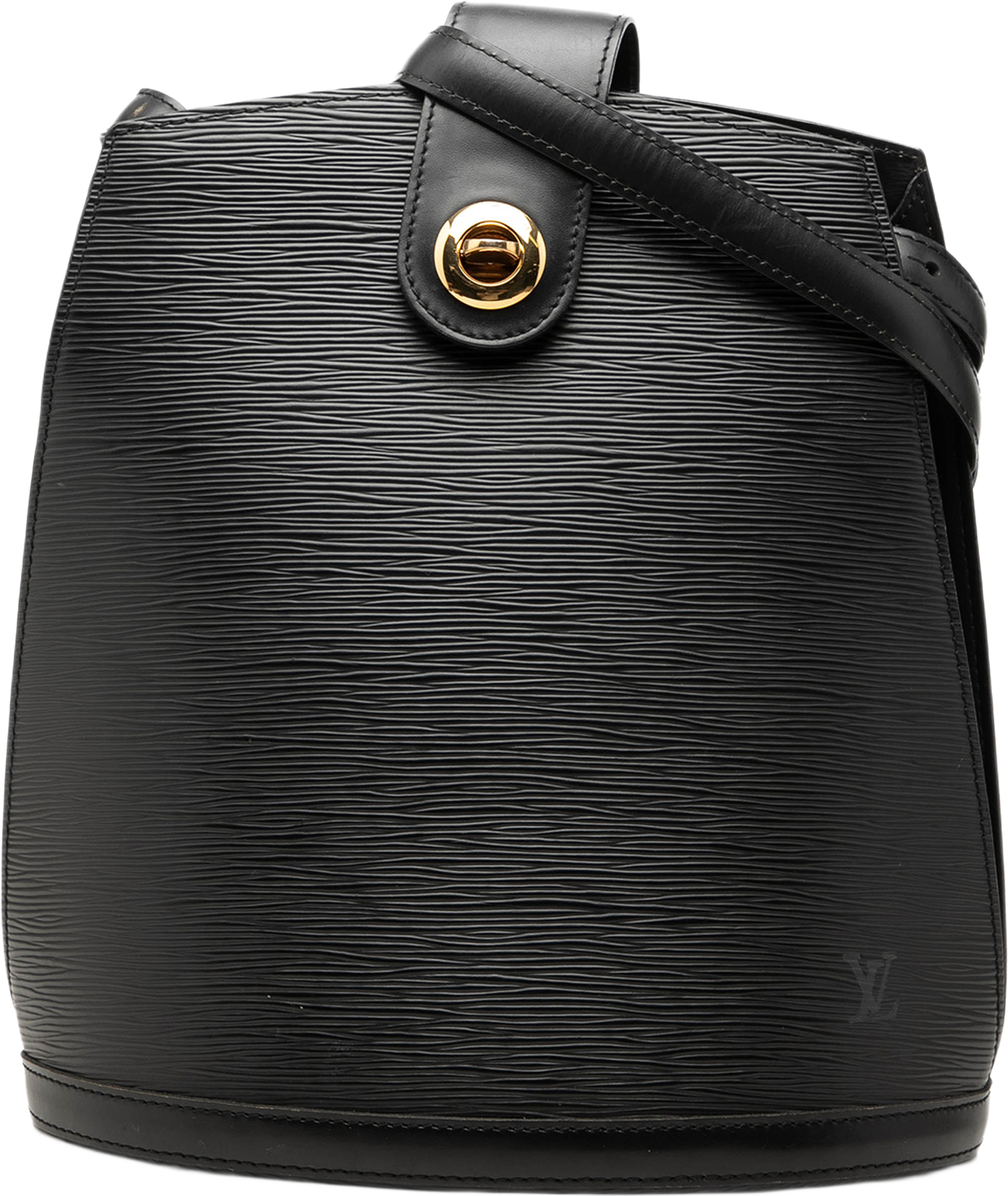 Louis Vuitton Epi Cluny, från Luxclusif, i färgen svart. Klicka för att öppna bilden i stort format