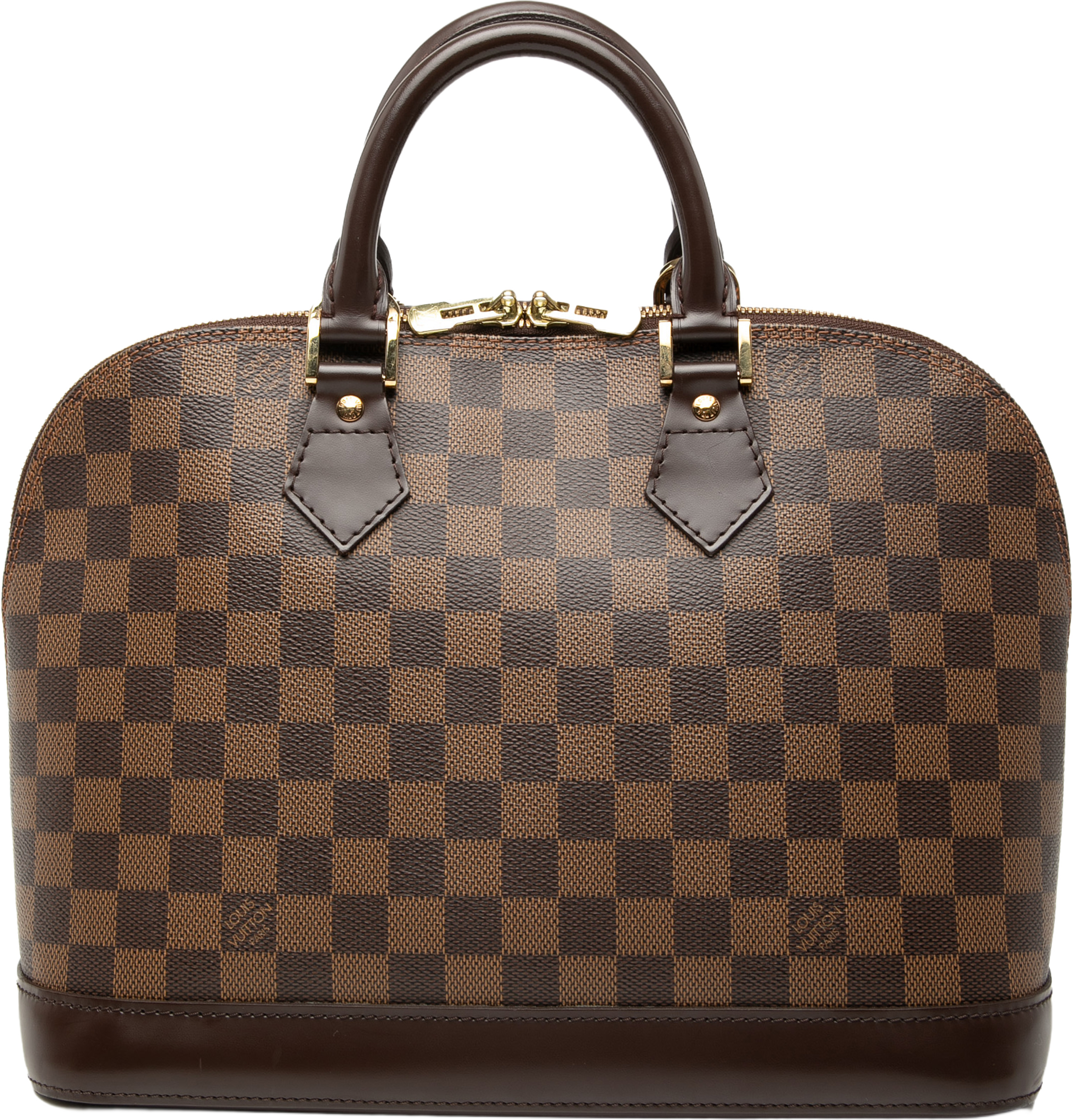 Louis Vuitton Damier Ebene Alma Pm, från Luxclusif, i färgen brown. Klicka för att öppna bilden i stort format