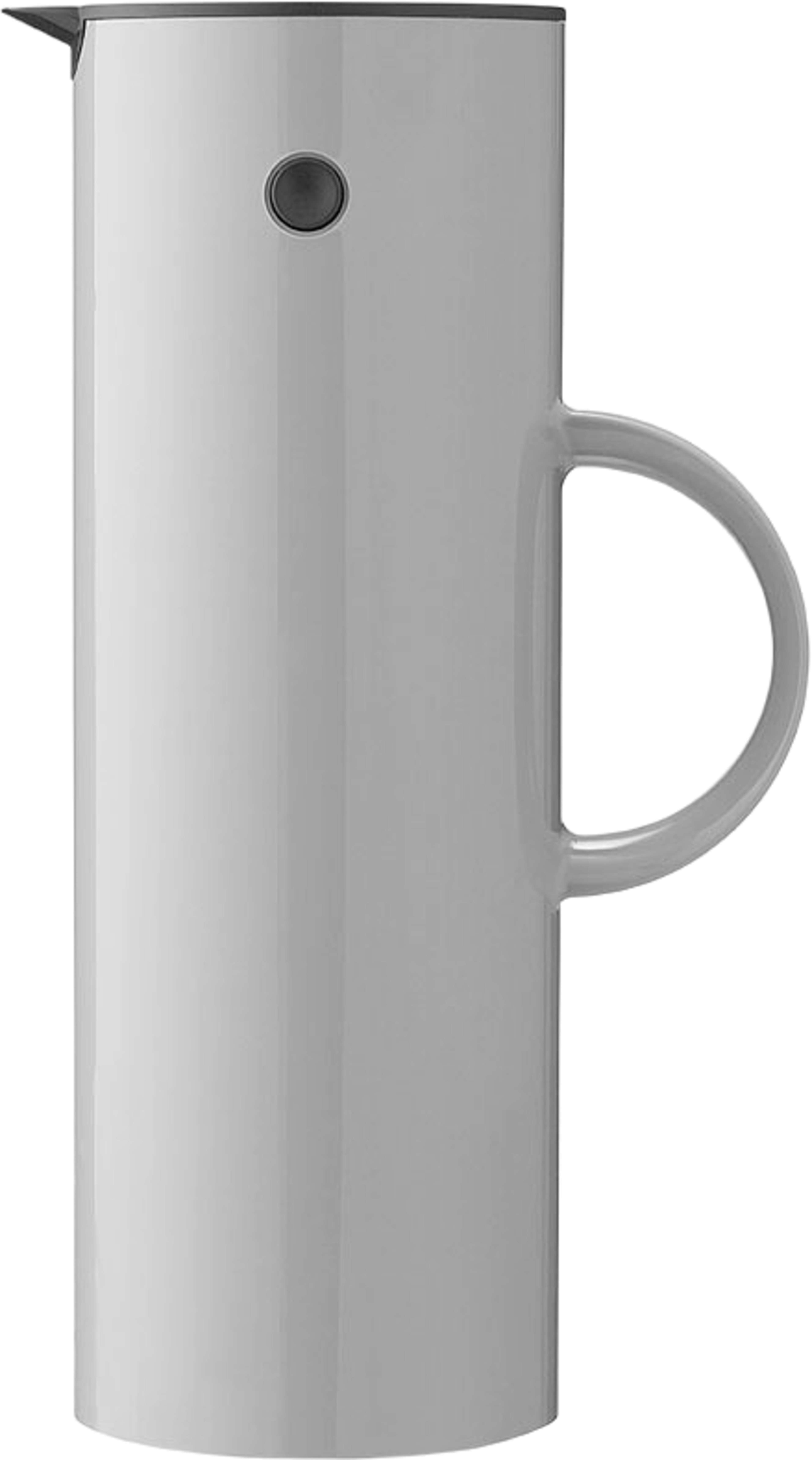 Termoskanna EM77, från Stelton, i färgen Light Grey. Klicka för att öppna bilden i stort format