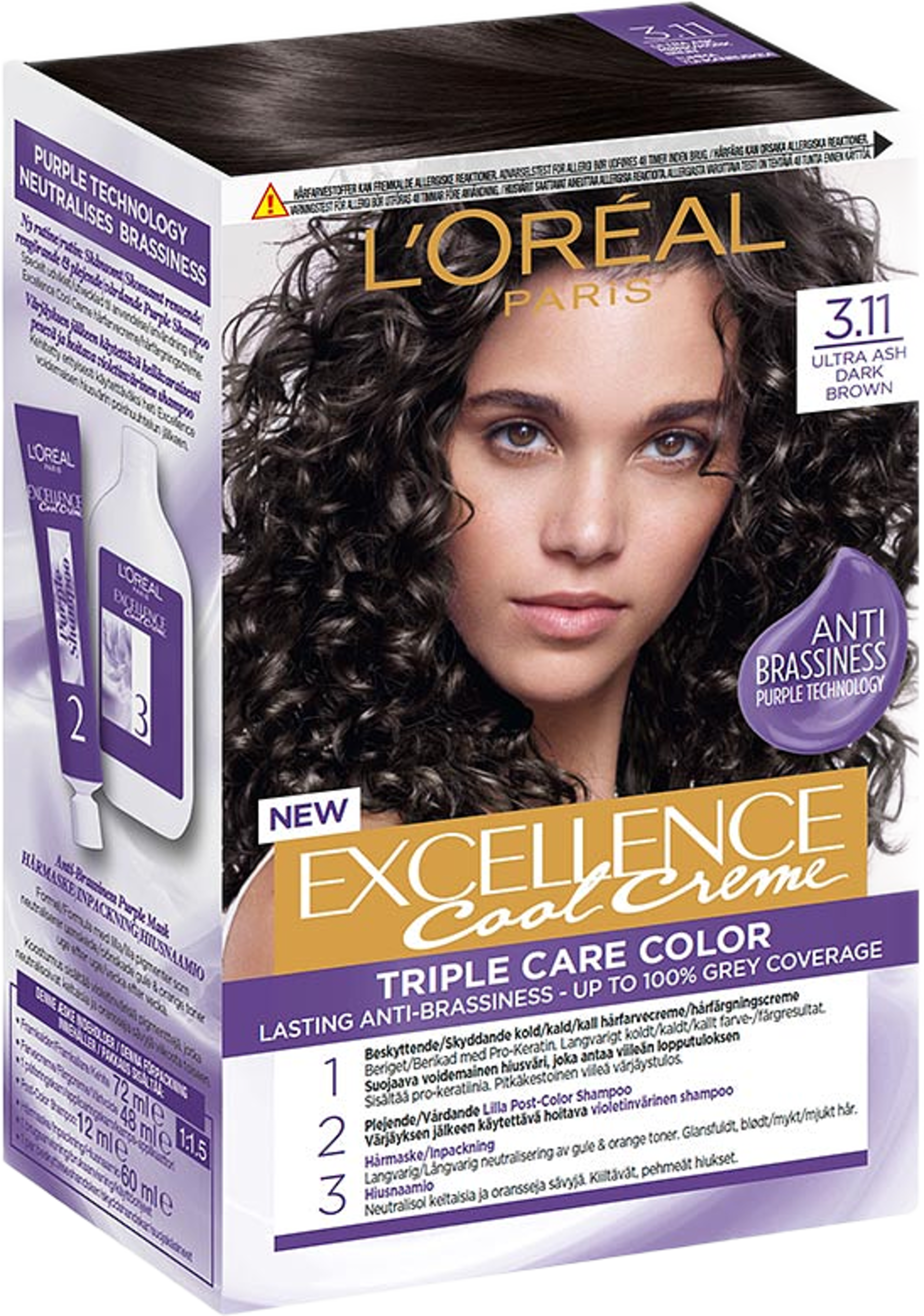 Excellence Cool Cremé permanent hårfärg