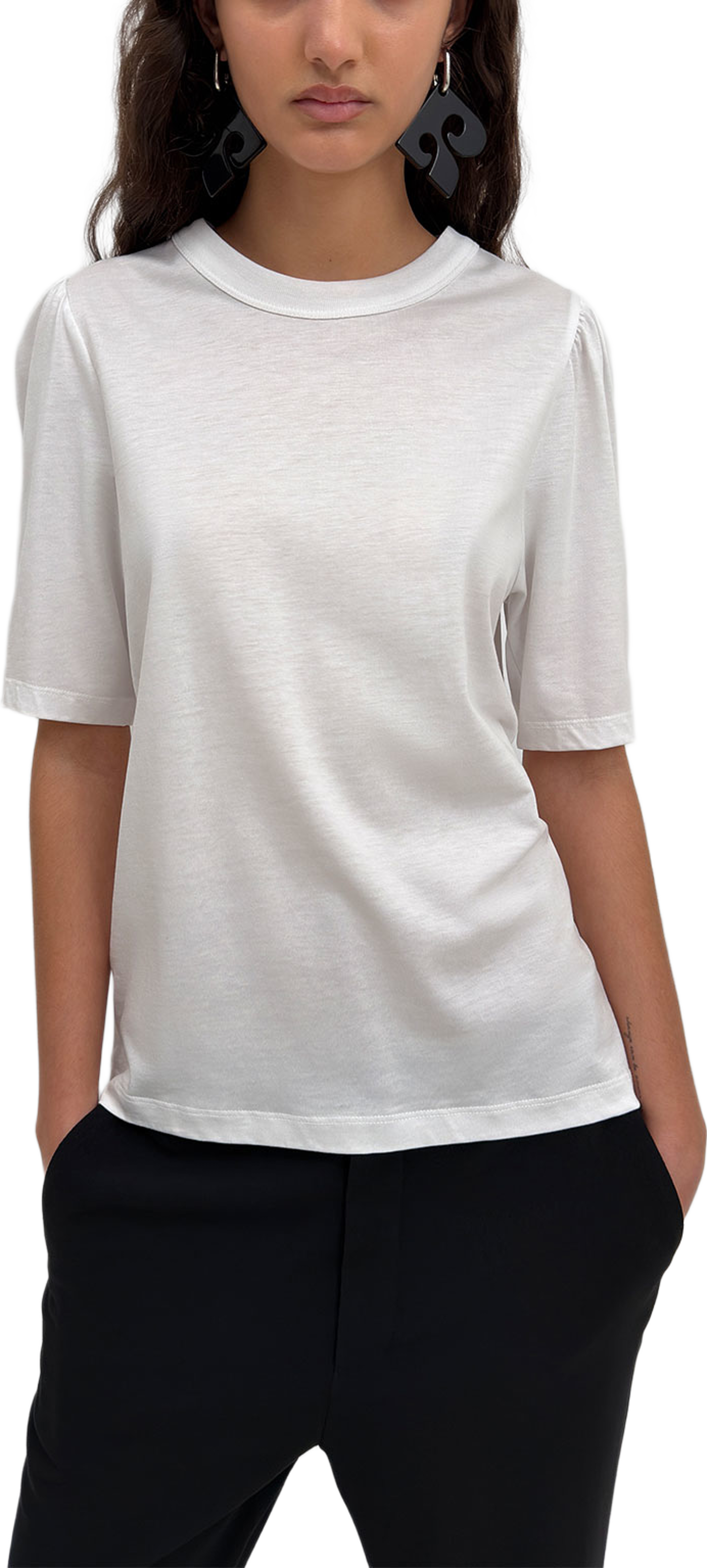 Dory T-Shirt, från Rodebjer, i färgen White. Klicka för att öppna bilden i stort format