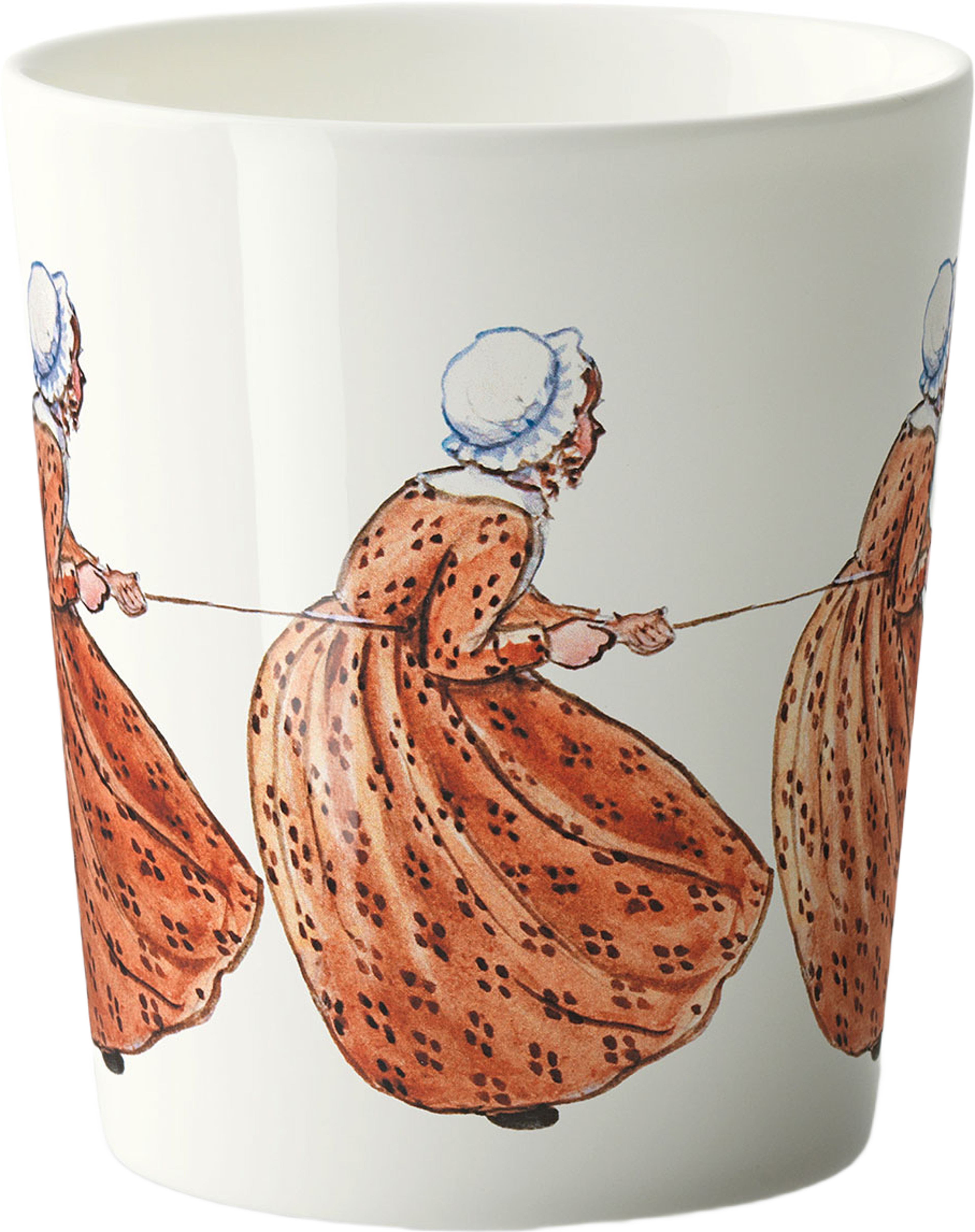 Elsa Beskow Mugg 28cl Aunt Brown