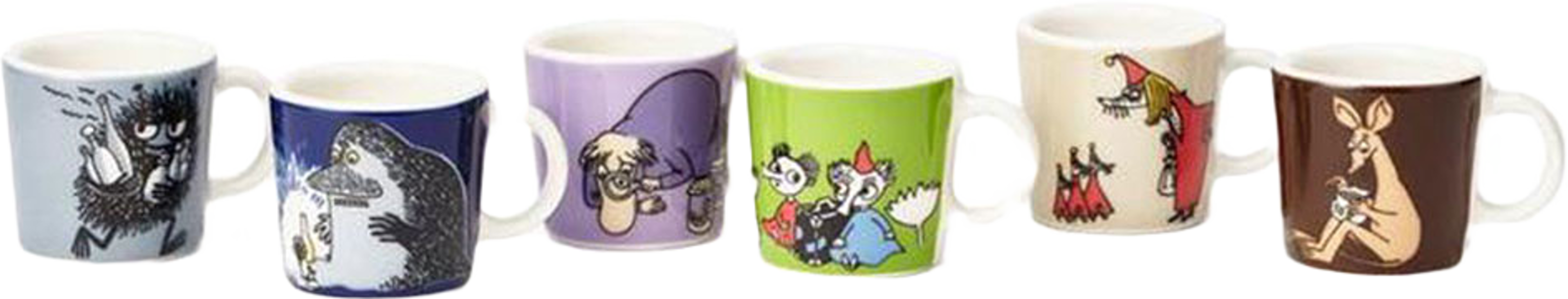 Set - Minimuggar Mumin 6-pack