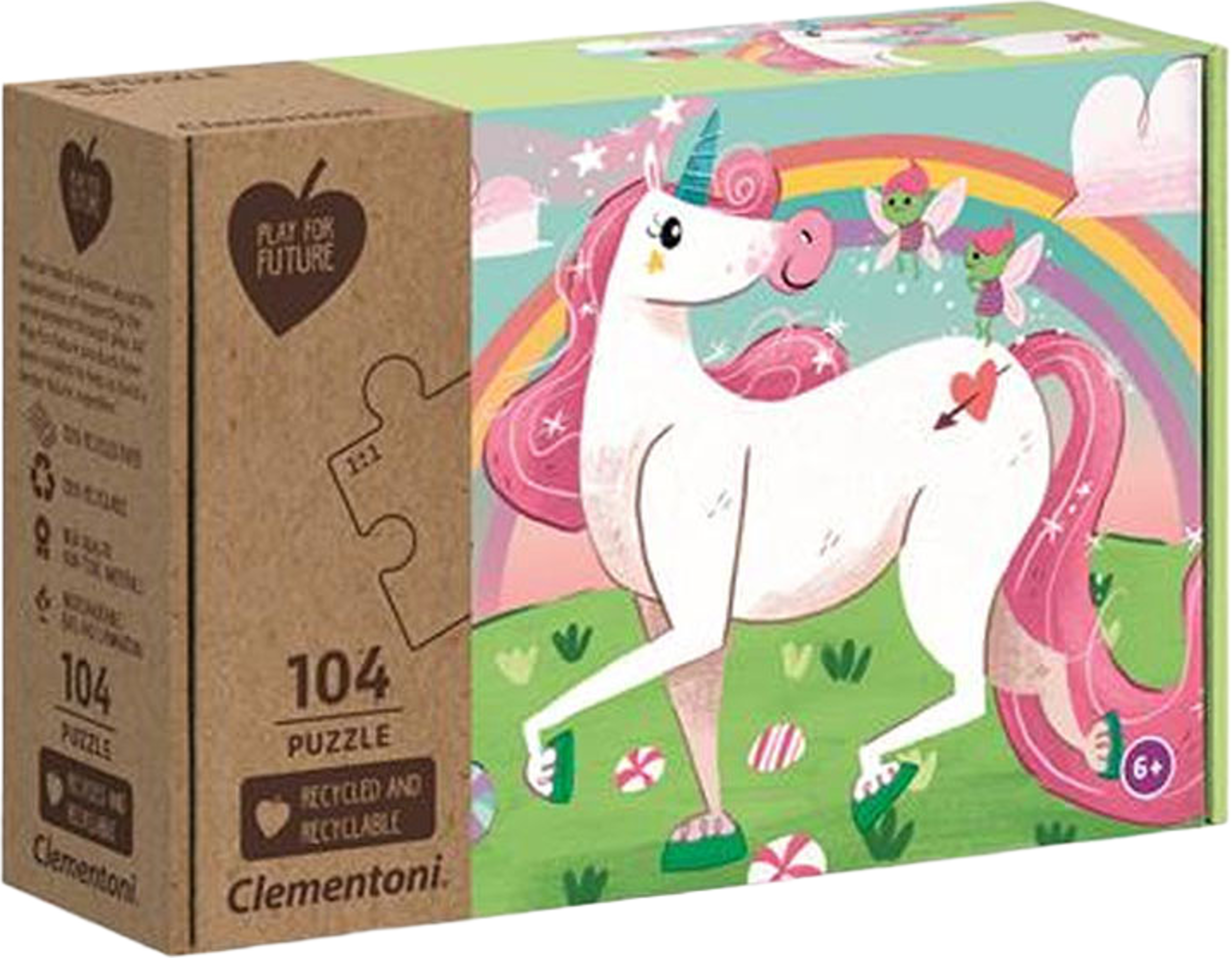 Pussel 104 bitar - Born To Sparkle (Recycled)