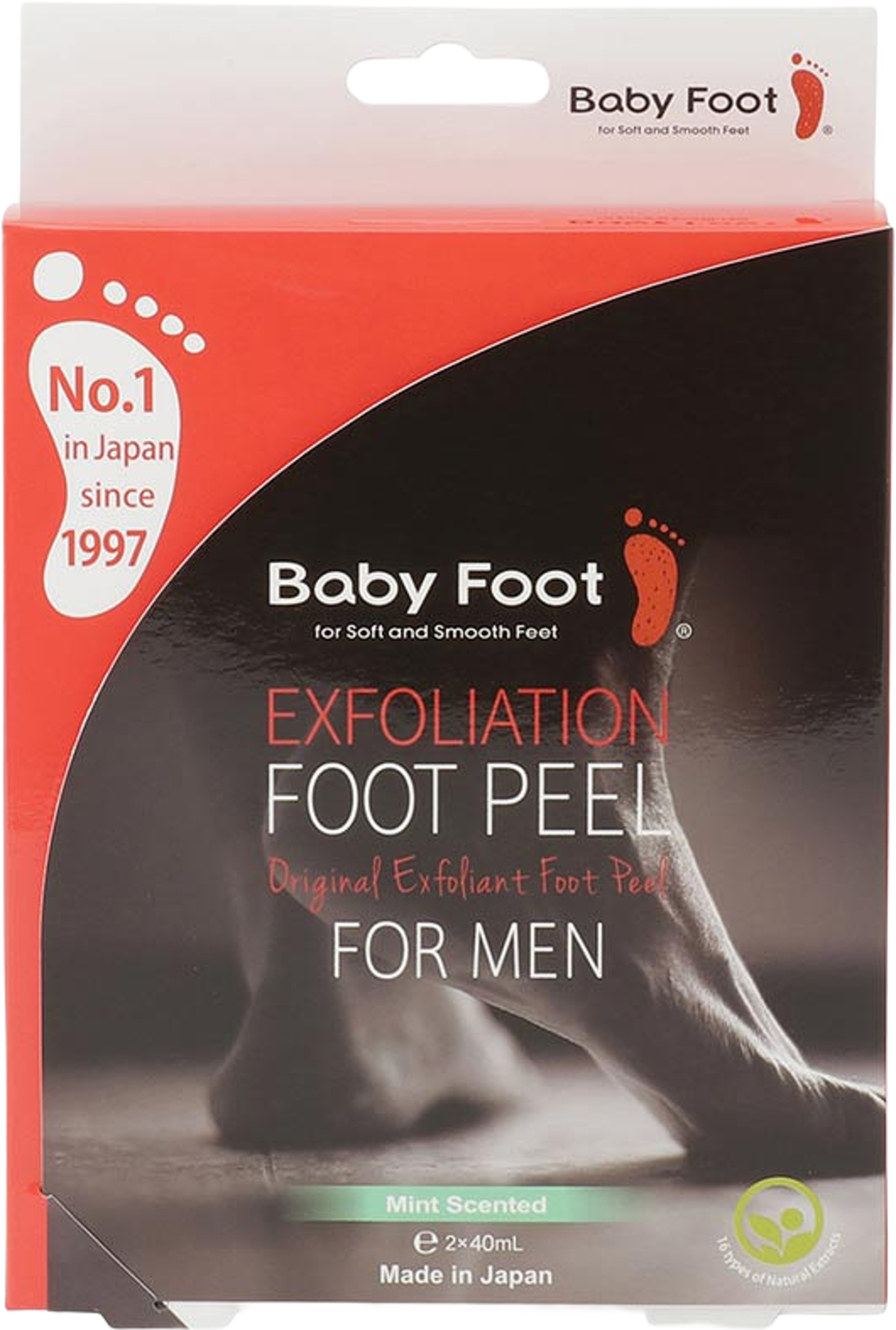 Exfoliation Foot Peel Man