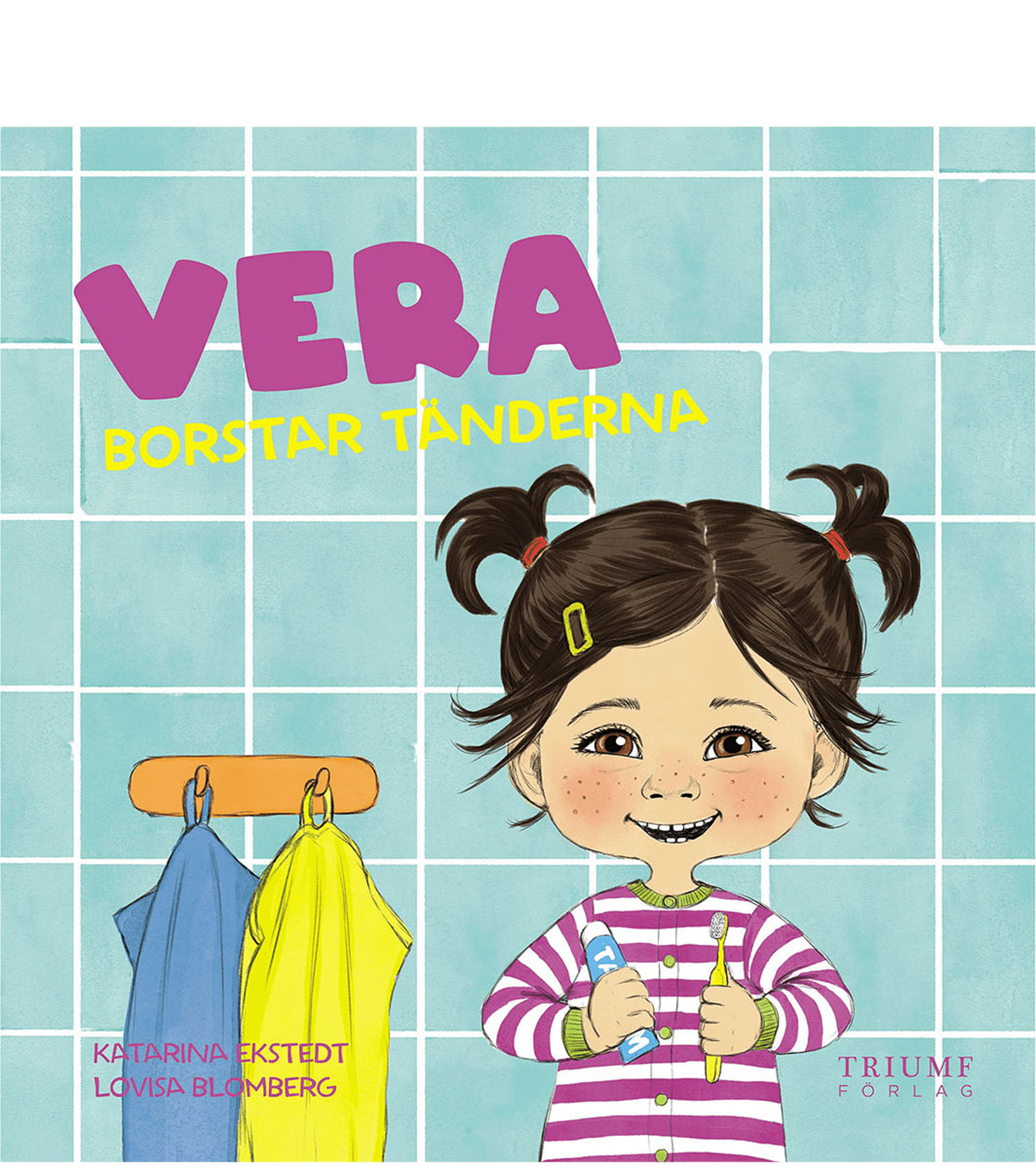 Vera borstar tänderna barn 0-3 år, från Triumf. Klicka för att öppna bilden i stort format