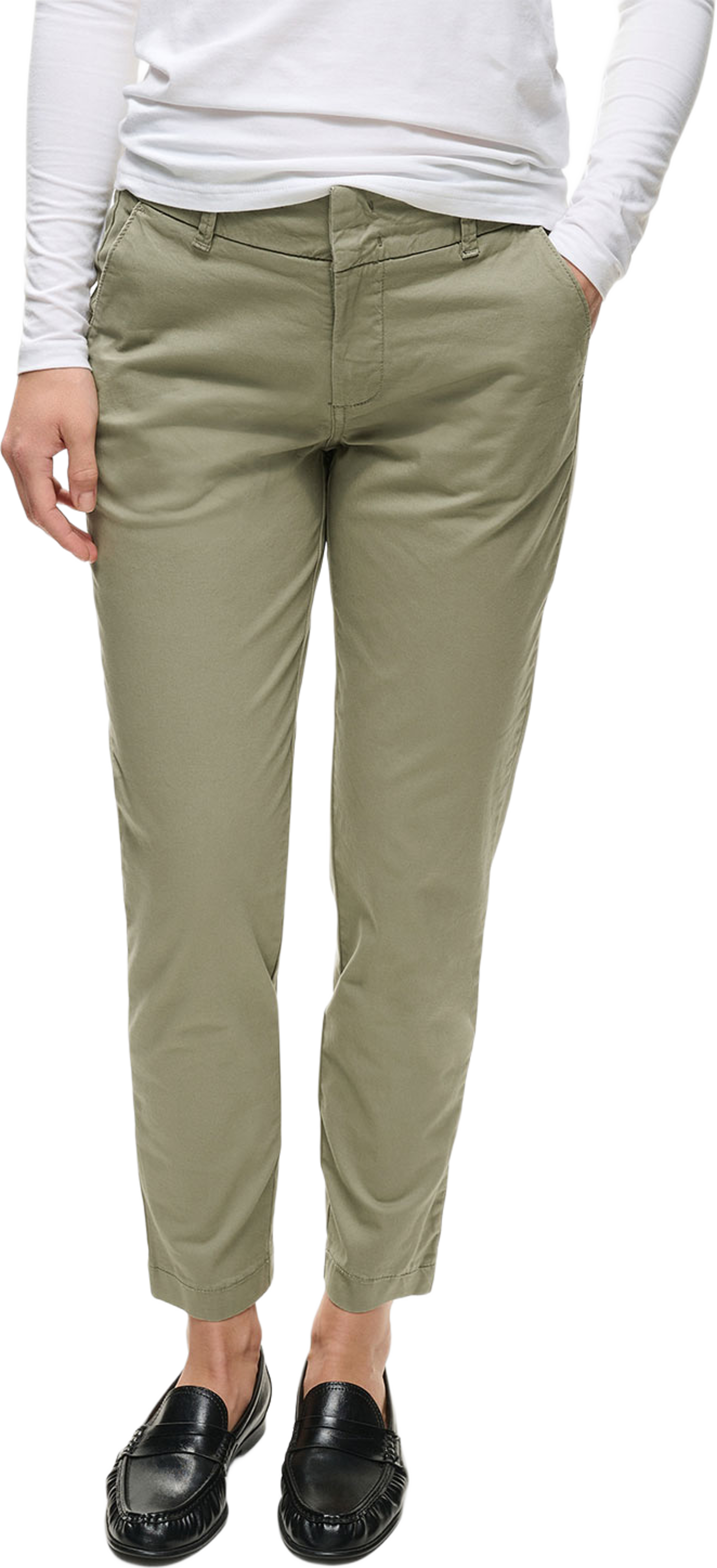 SoffysPW Trousers, från Part Two, i färgen Vetiver. Klicka för att öppna bilden i stort format